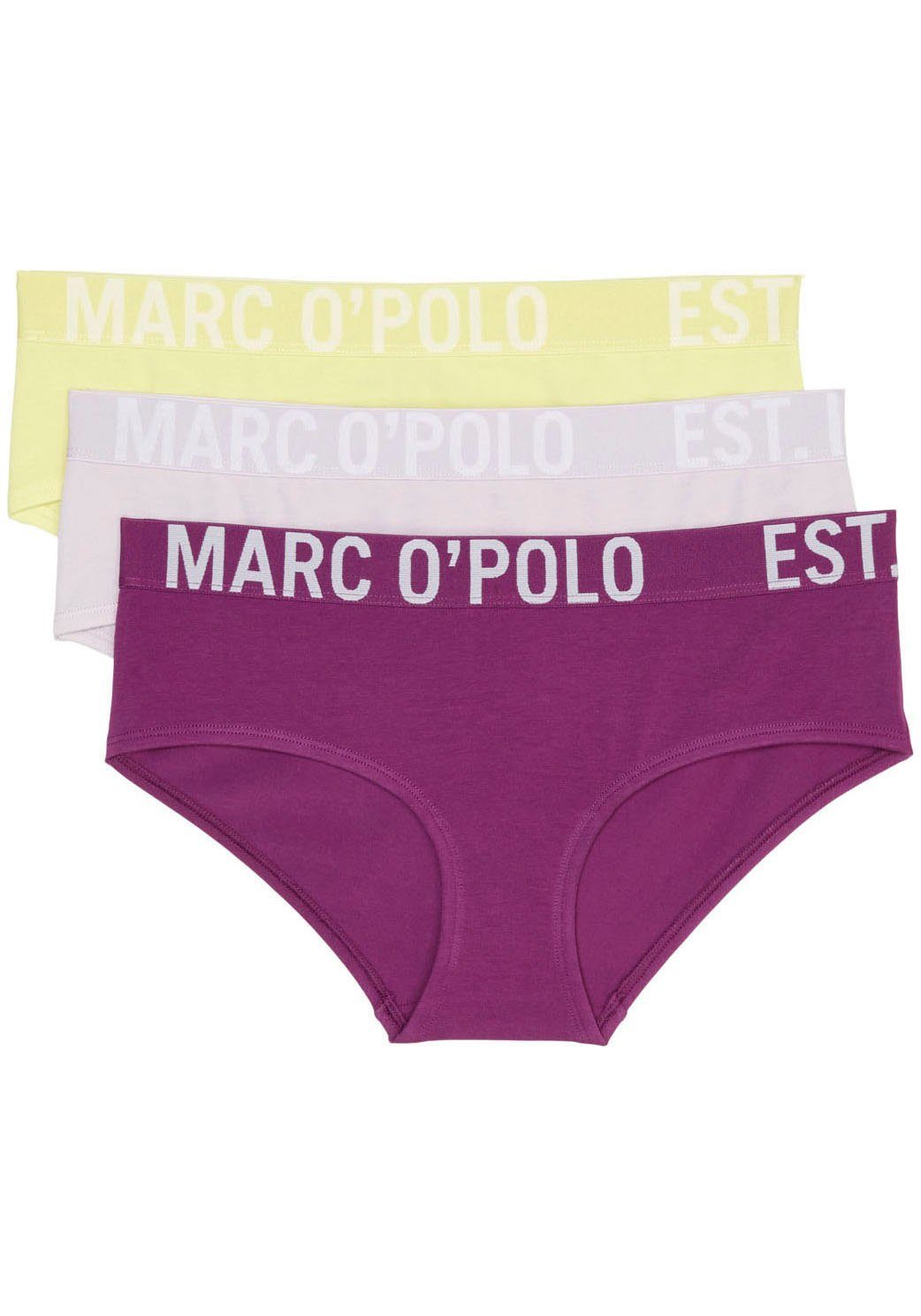 Marc O'Polo Slip (Packung, 3-St) 539berry/lim | Klassische Slips