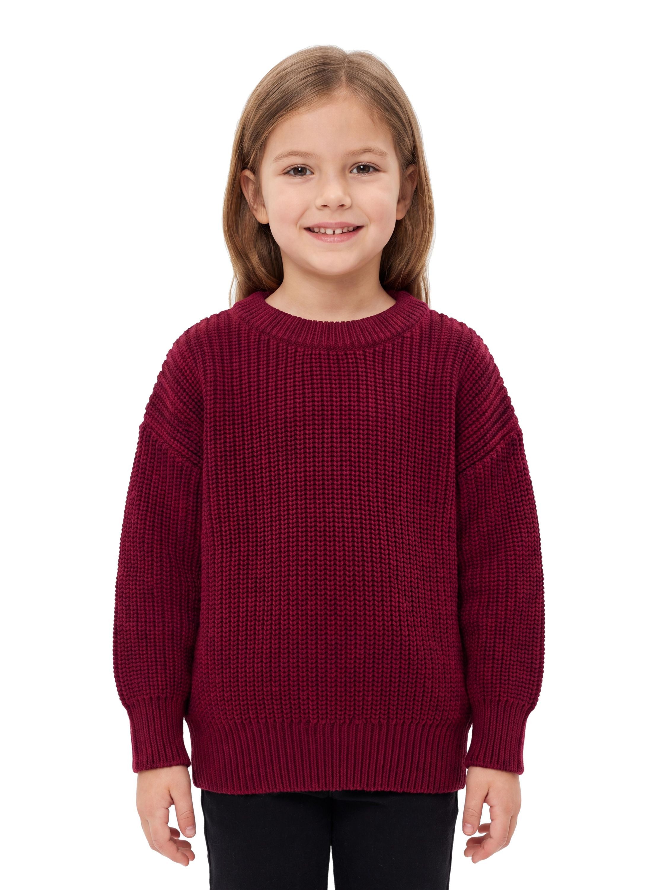 TupTam Strickpullover TupTam Strickpullover Bio- Baumwolle Junge Mädchen