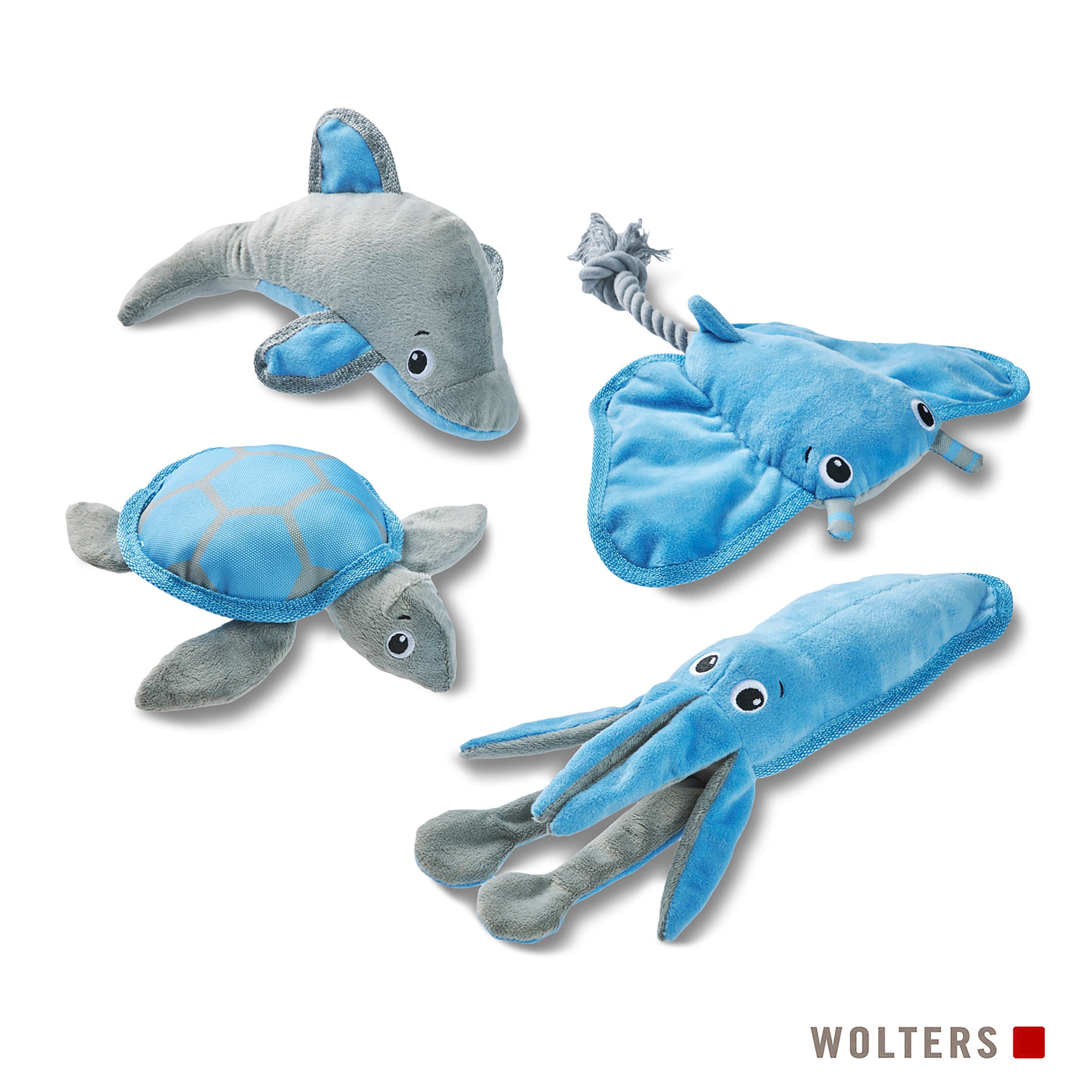 Wolters Tier-Beschäftigungsspielzeug Ocean Range, Polyester, ohne Quitschie