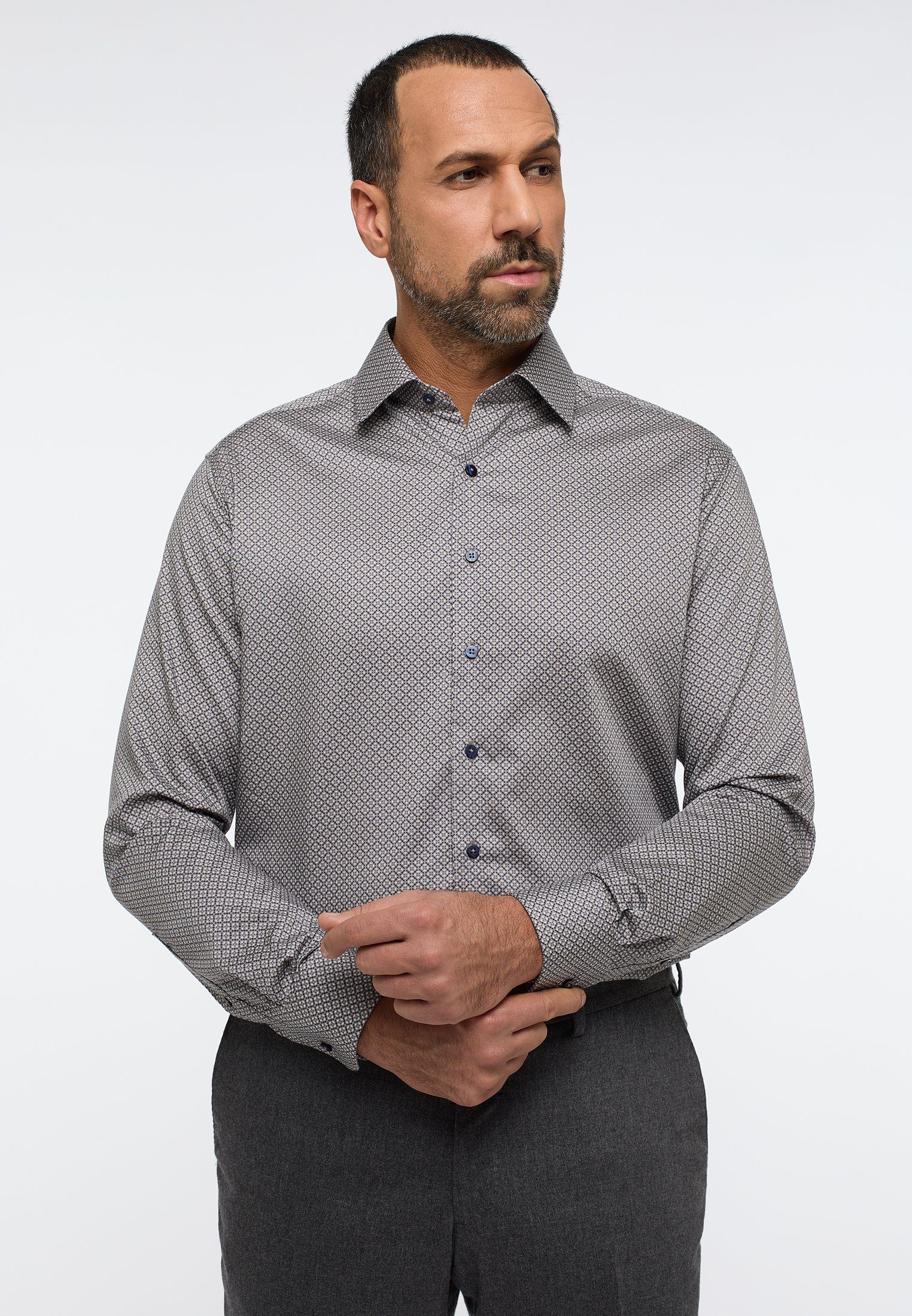 Eterna Langarmhemd MODERN FIT günstig online kaufen
