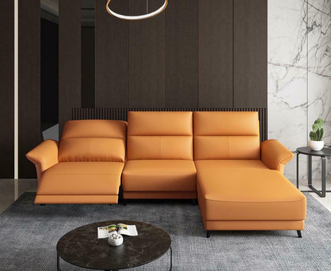 JVmoebel Ecksofa Eckgarnitur Ecksofa L-form Modern Europe Polster Sitz in Luxus Relax Made Möbel