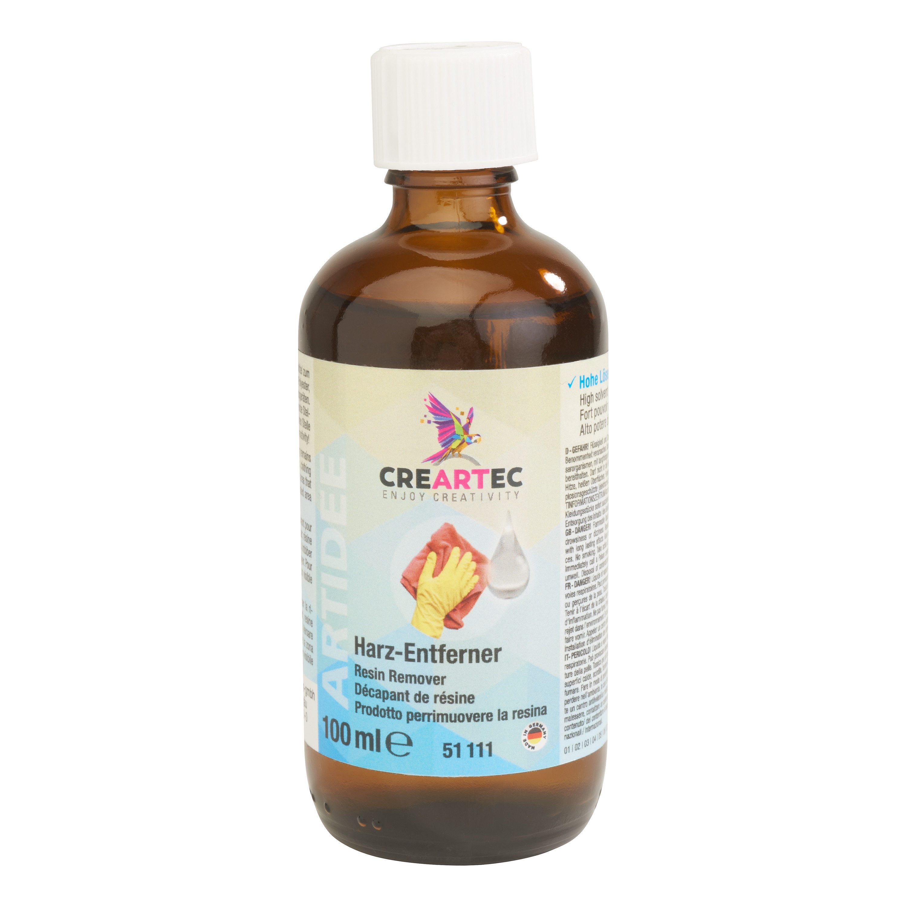 CREARTEC Bastelkleber Harz-Entferner, 100ml