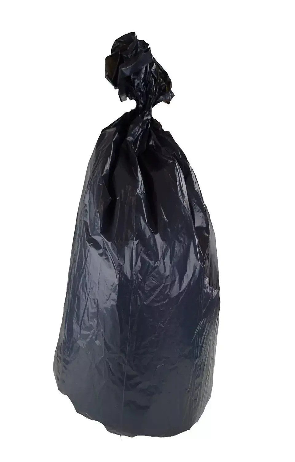 Paket.ag Müllsack 120L – Abfallbeutel / Mülltüten Schwarz – 25 Stück – Extra Stabil