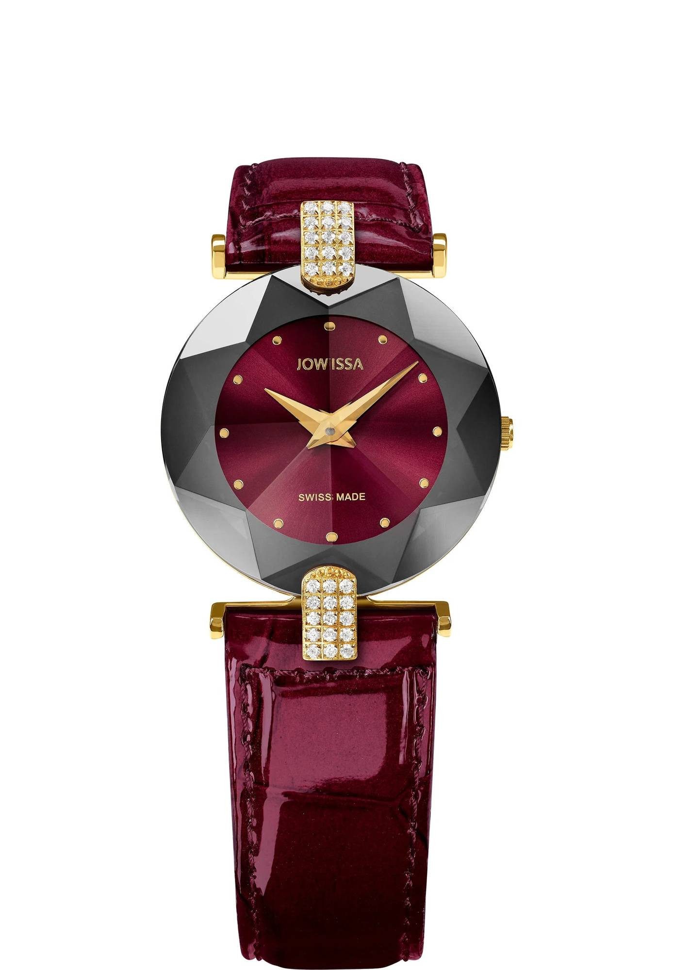 Schweizer Uhr Facett Strass
