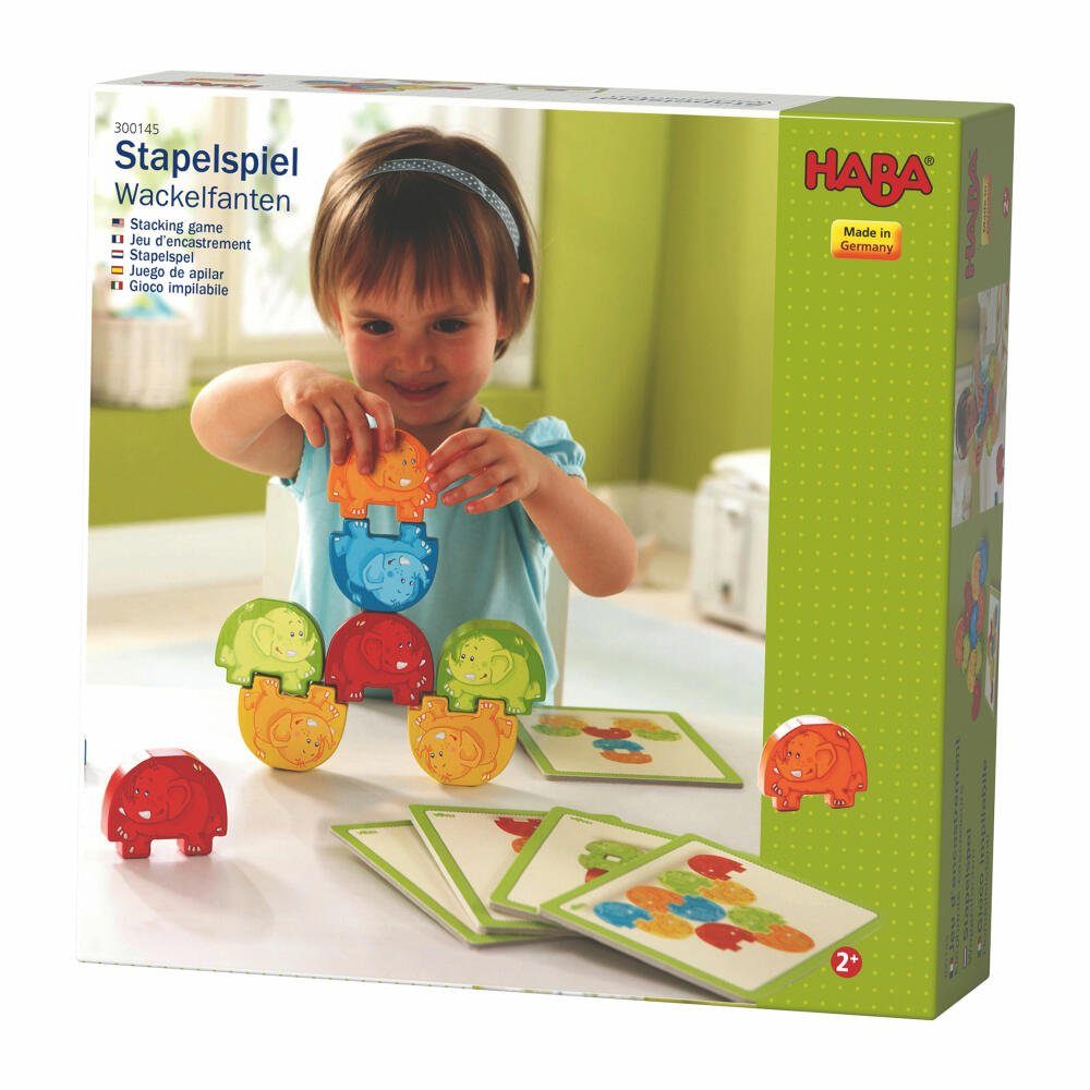 Haba Stapelspielzeug Wackelelefanten
