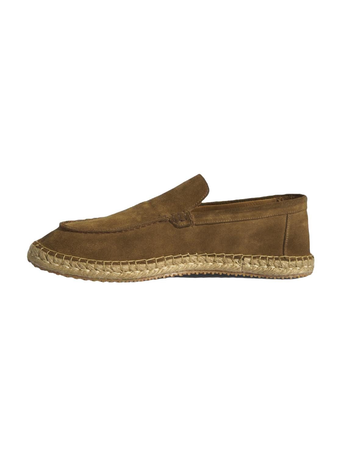 Desa Herren-Slipper – Obermaterial aus Wildleder, Lederfutter, ohne Versch Loafer