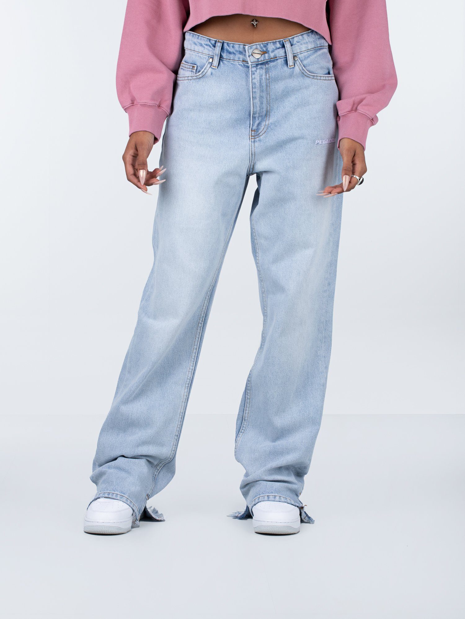 PEGADOR Straight-Jeans Pegador Terrance Wide