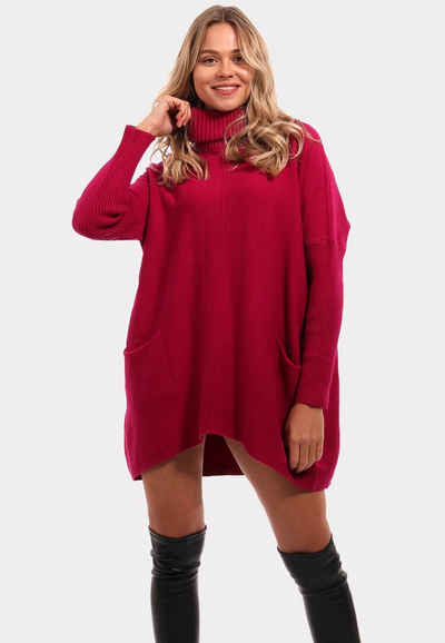 YC Fashion & Style Rollkragenpullover Пуловеры aus Feinstrick Casual Sweater Strickmix