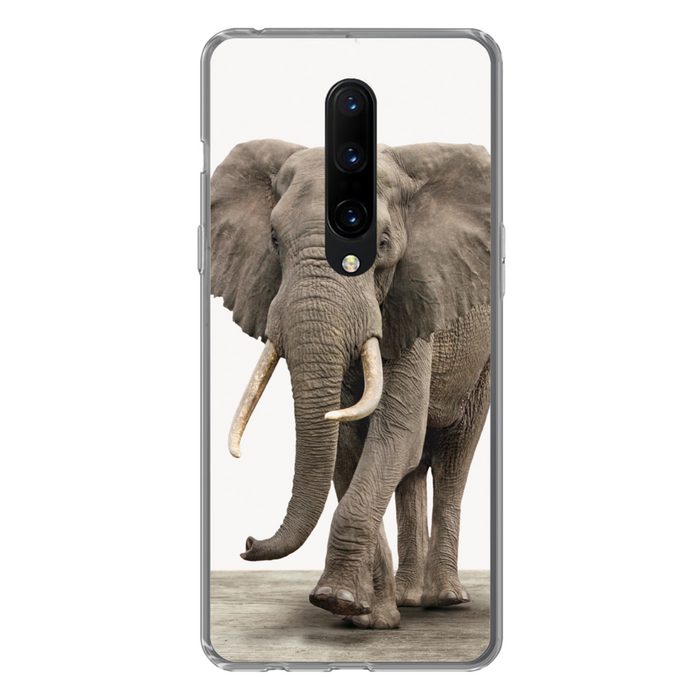MuchoWow Handyhülle Elefant - Kinder - Tiere - Mädchen Phone Case Handyhülle OnePlus 7 Pro Silikon Schutzhülle
