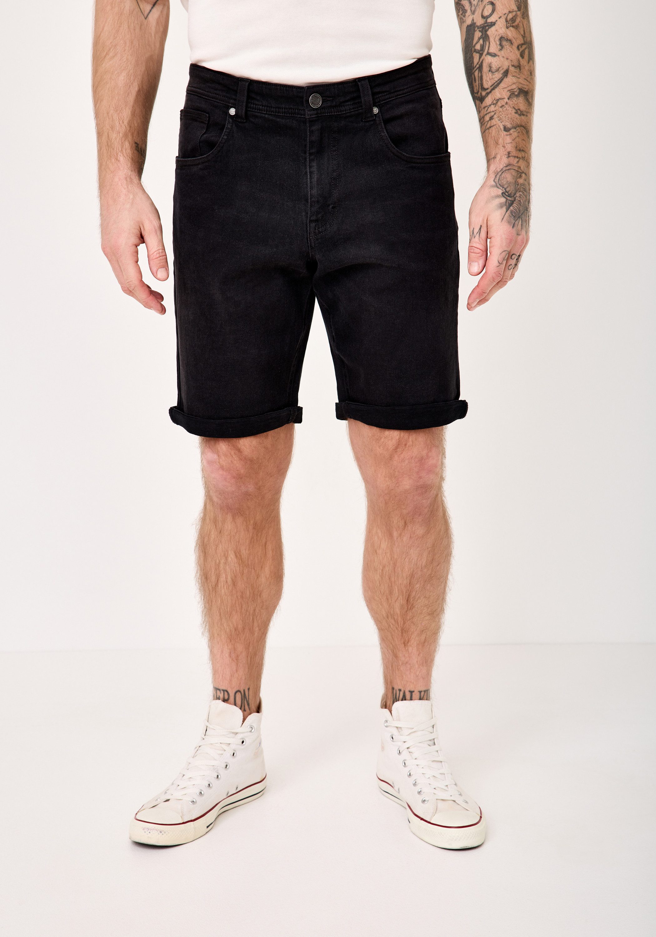 Redpoint Jeansbermudas SHERBROOKE 5-Pocket Jeans Bermudas mit Stretch