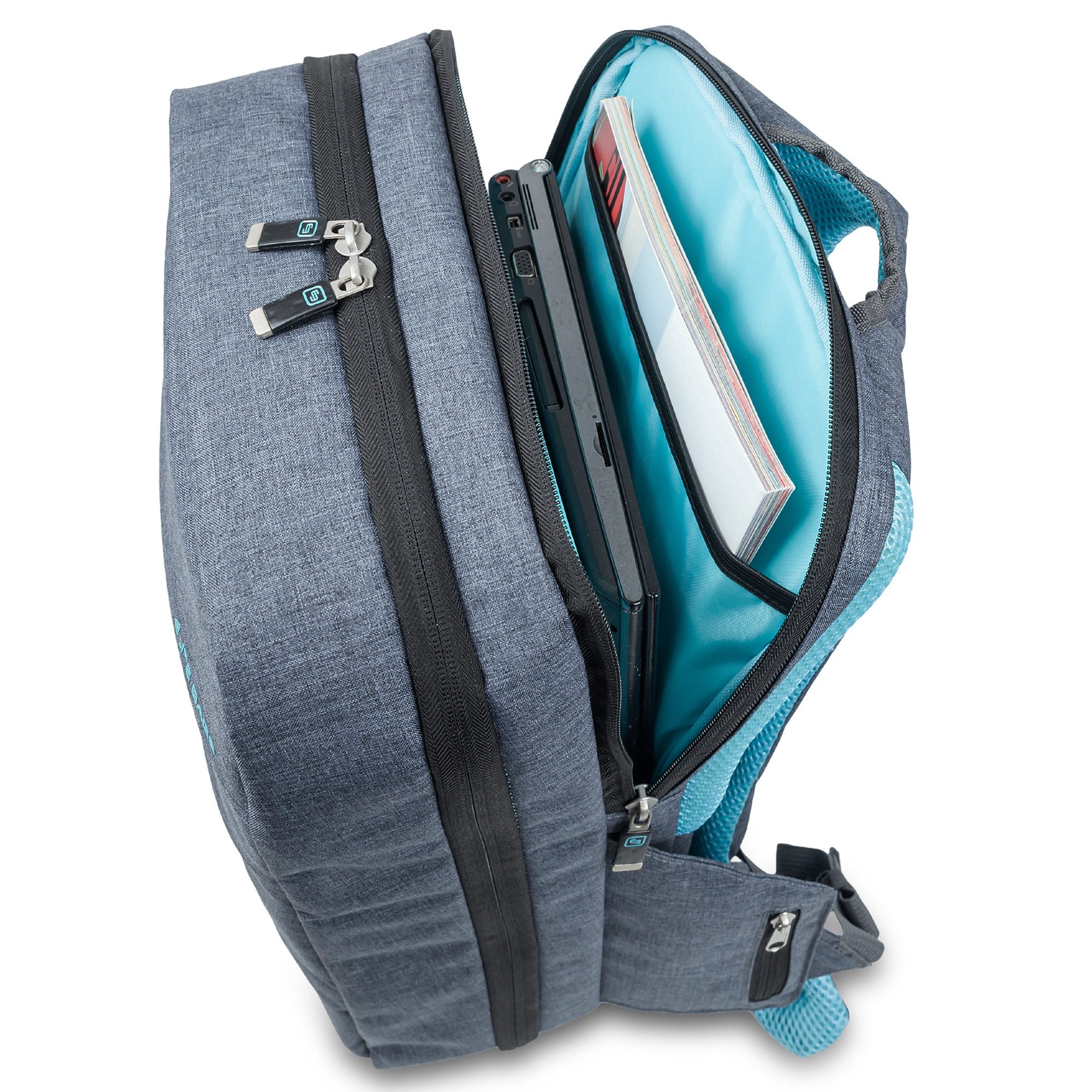 Elite Bags Arzttasche Elite Bags CITYS Pflegerucksack Grau 40 x 28 x 14 cm