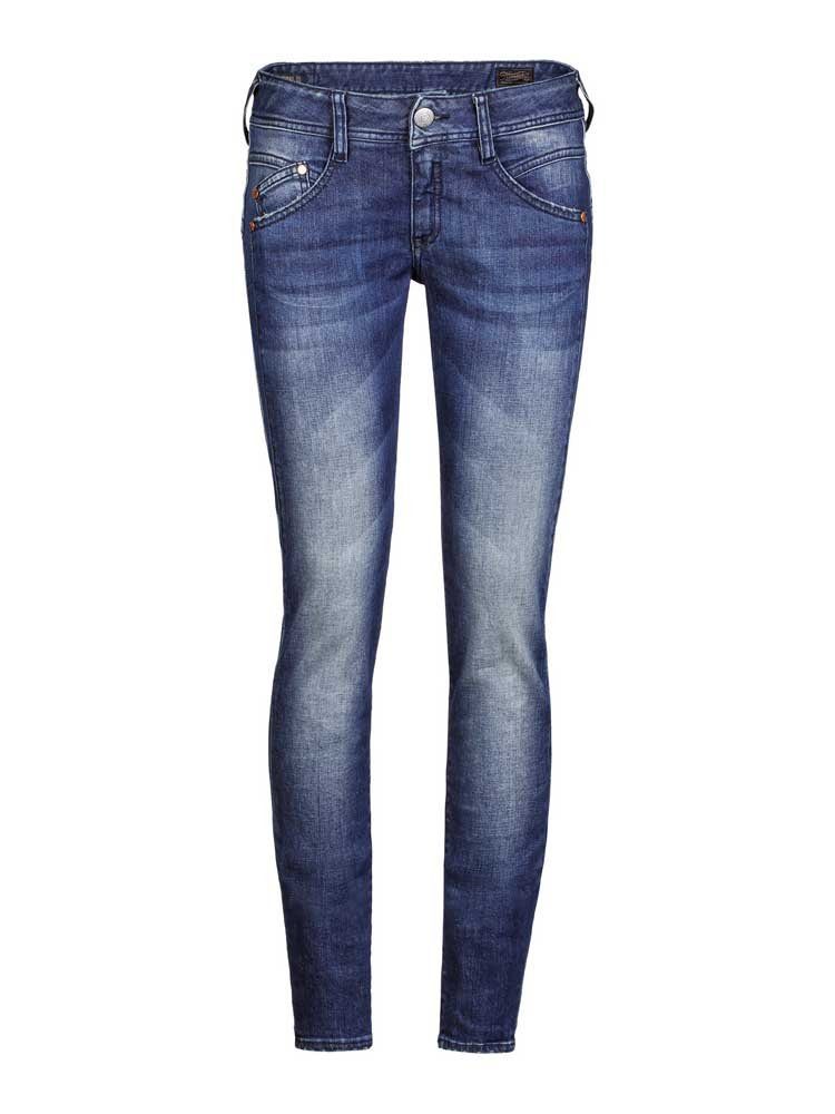 Stretch-Jeans HERRLICHER GILA SLIM Organic Denim blue core 5606-OD100-603