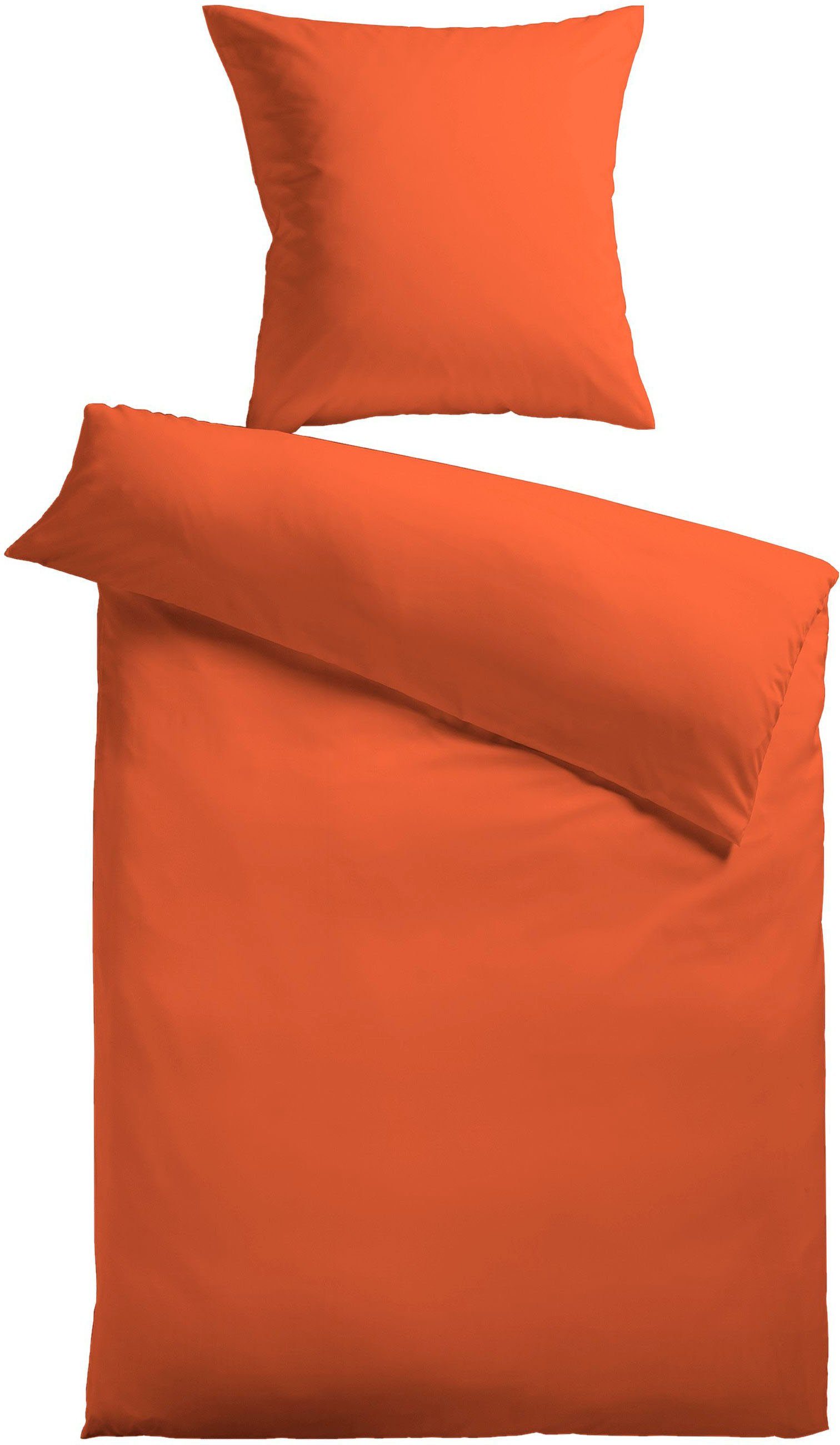 KiNZLER Bettwäsche Mikrofaser Fleece, Fleece, 2 günstig online kaufen