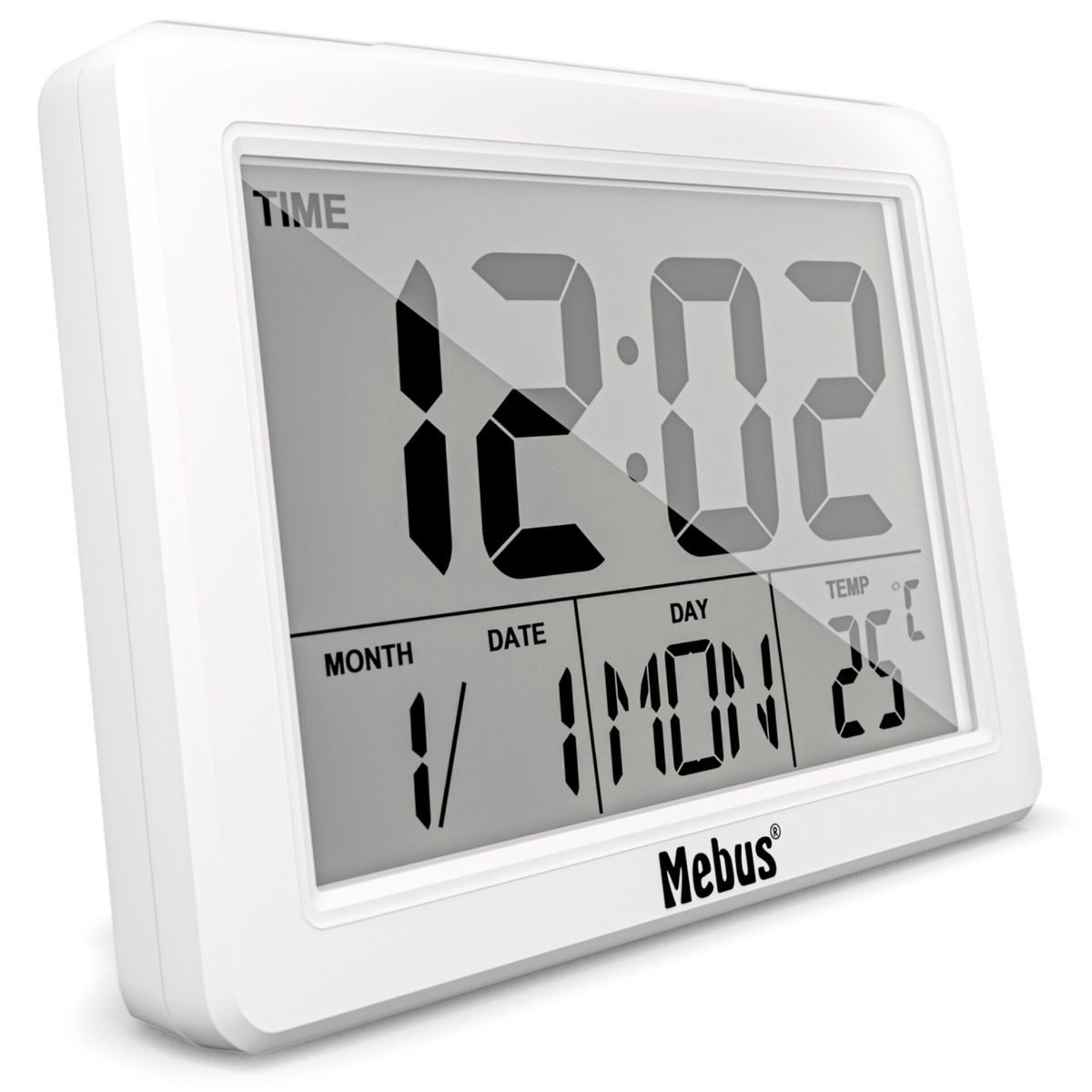 Mebus Wecker 25738 Quarz-Wecker, digital günstig online kaufen