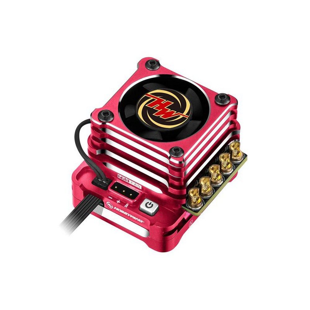 Hobbywing Modellbausatz Xerun XD10 Pro Rot Drift Brushless Regler 100A, 2s LiPo HW-30112615