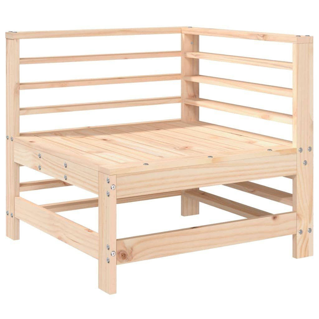 vidaXL Sofaelement Garten-Ecksofa Massivholz Kiefer (1 günstig online kaufen