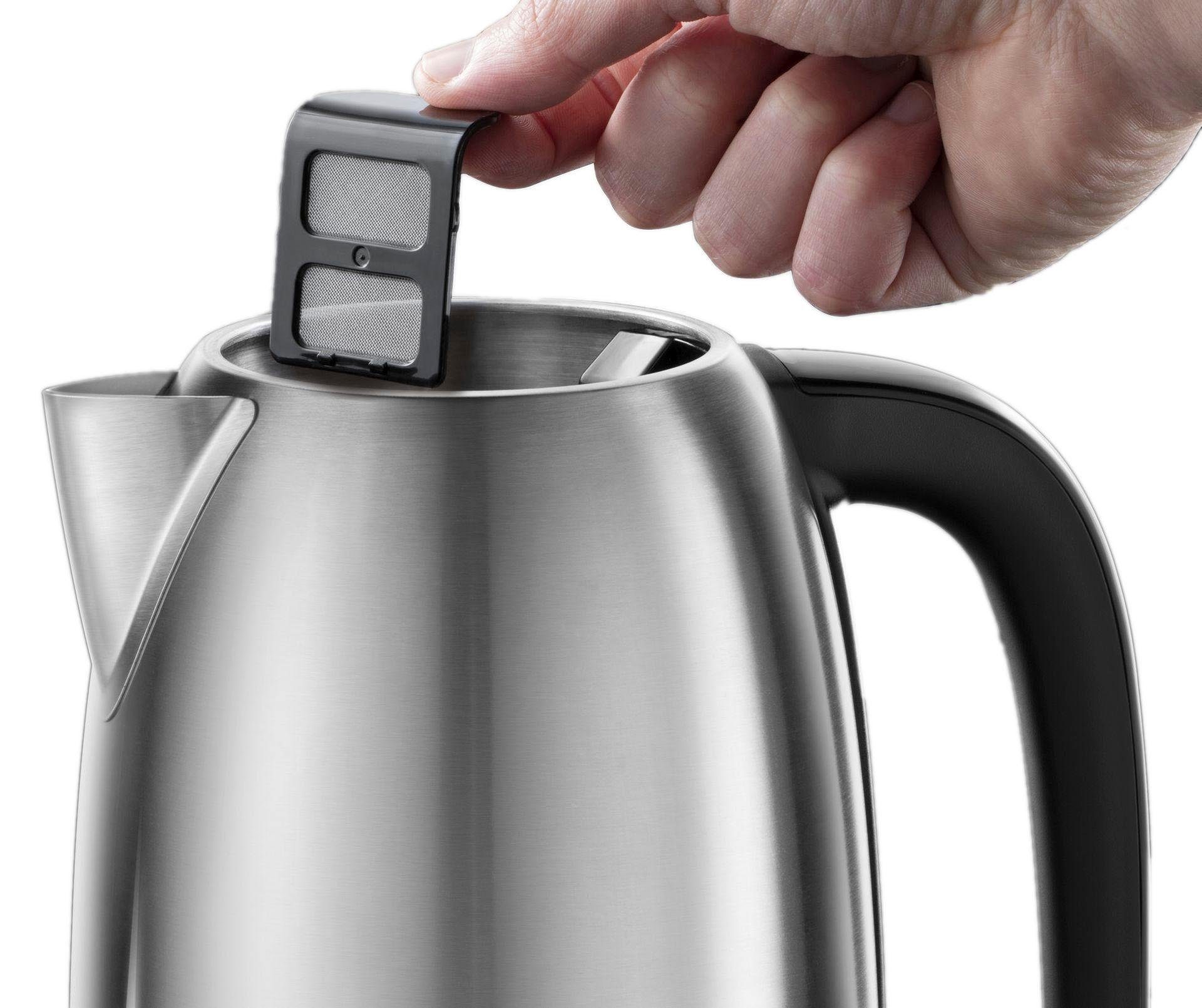 RUSSELL HOBBS Wasserkocher Adventure 23912-70, 1,7 l, 2400 W, Schnellkochfunktion, Kalkfilter, optim. Ausgusstülle – Bild 4 von 5