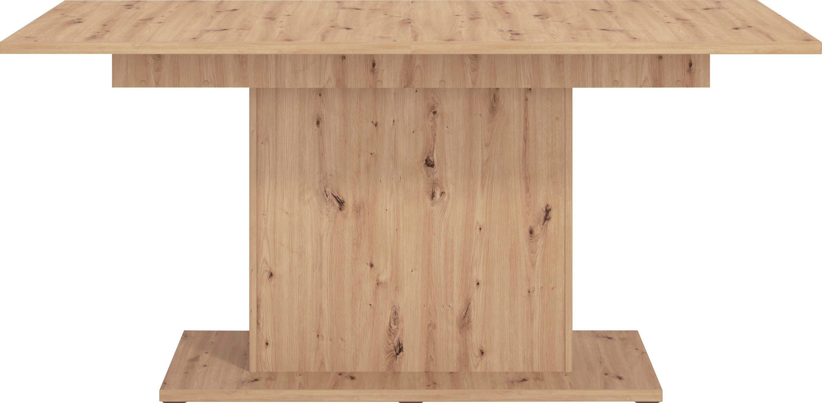 Home affaire Esstisch Sabrina, Breite 160 cm, Auszugsfunktion