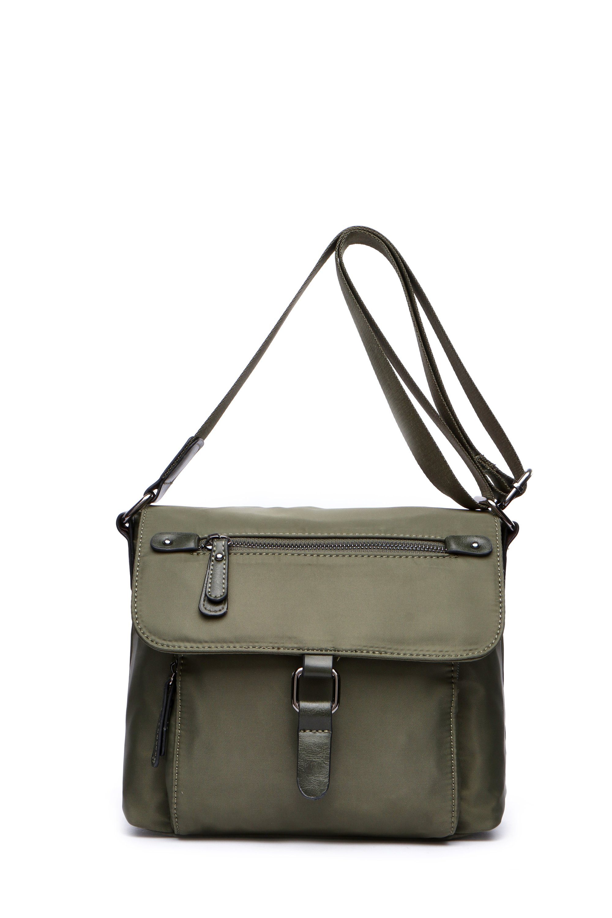 COLLEZIONE ALESSANDRO Umhängetasche Nylon, in modernem Design mit vielen Fächern