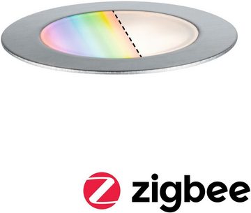 Paulmann LED Gartenleuchte Outdoor Plug & Shine Einbauleuchte Floor RGBW IP67 ZigBee, Farbwechsel, LED fest integriert, Tageslichtweiß, IP67, ZigBee RGBW