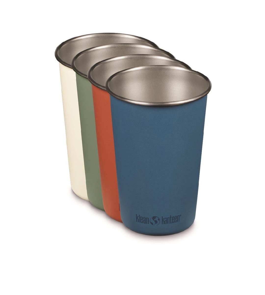 Klean Kanteen Trinkflasche 473ml Kanteen®Pint Cup-4 Pack - bunt
