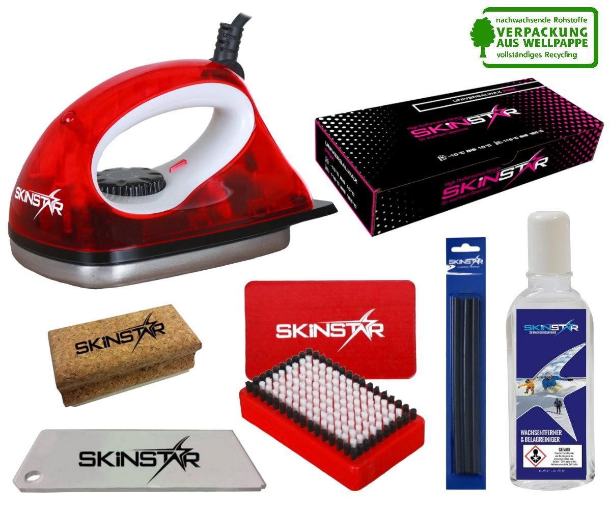 SkinStar Ski SKINSTAR Skiwax Starter Set ALL IN ONE Performance Skiwachs 7-teilig