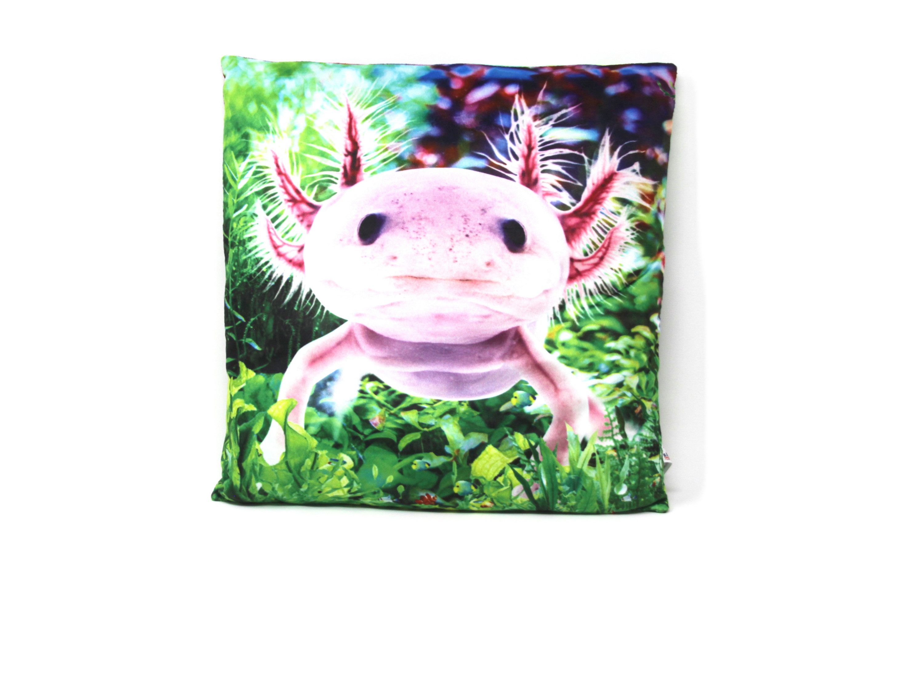 Cornelißen Dekokissen Stoffkissen Axolotl 35x35 cm