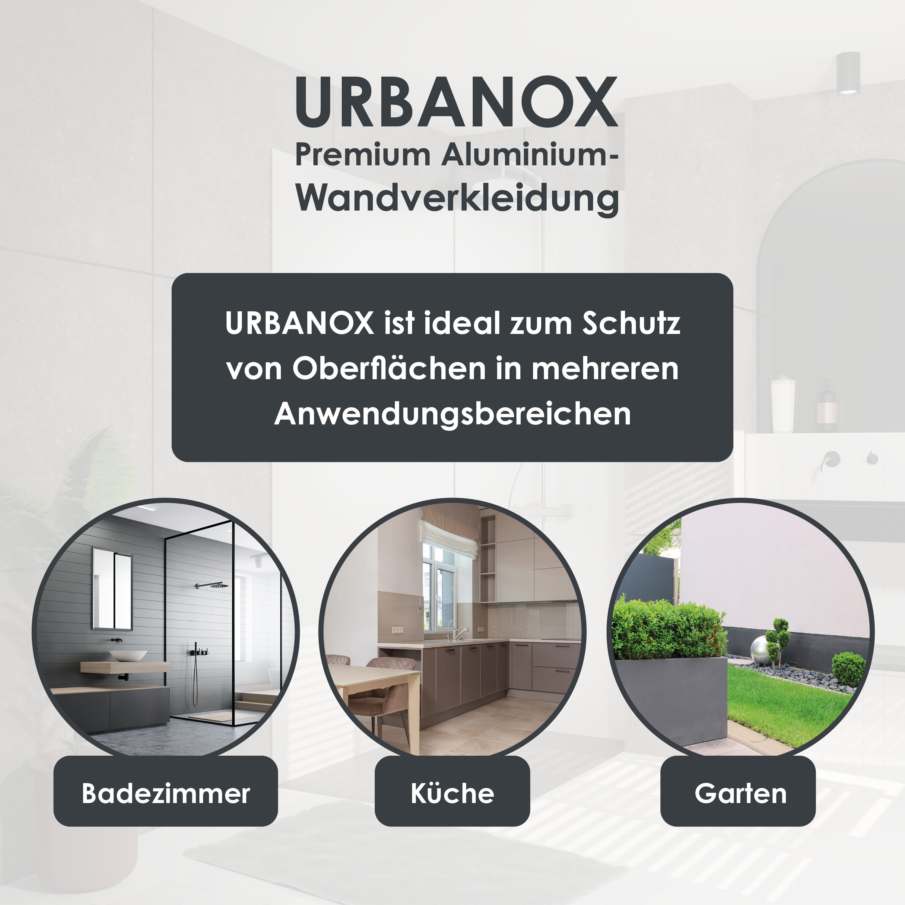 Marwell Duschrückwand Urbanox, (1-tlg), 1 Paneel: 90 x 210 cm günstig online kaufen