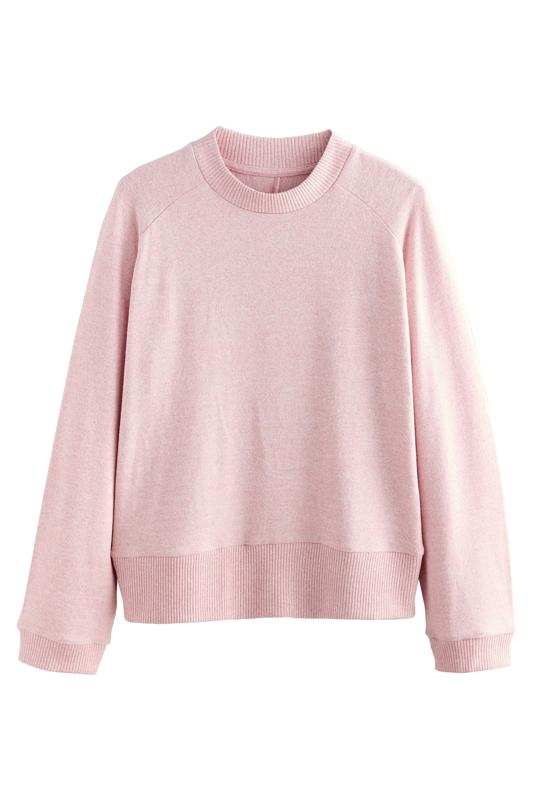 Next Strickpullover Weicher langärmeliger Pullover mit Rundhals (1-tlg) günstig online kaufen