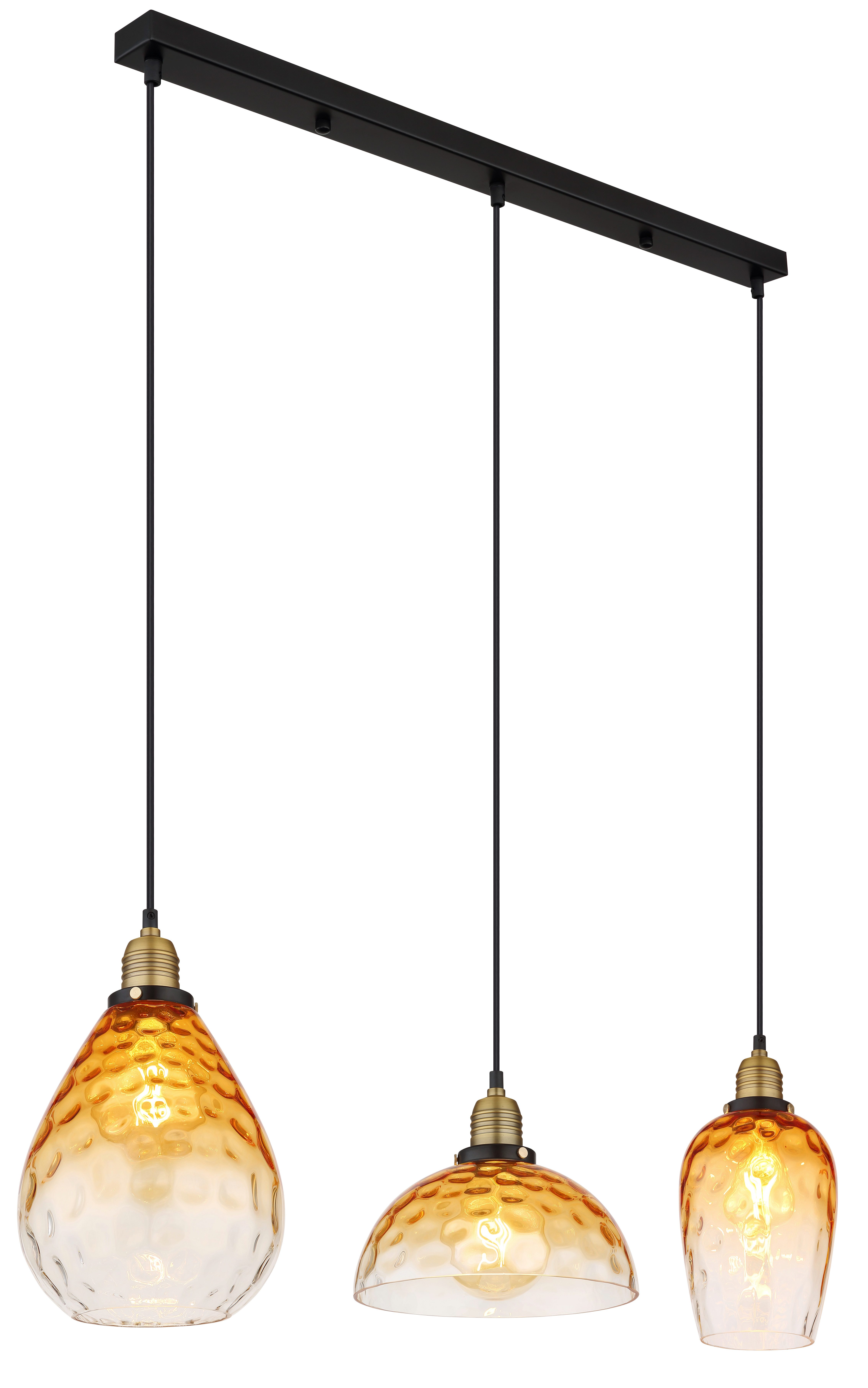 GLOBO LIGHTING Hängeleuchte SALVY, ohne Leuchtmittel, Hängelampe/Pendelleuchte/Esszimmer/Wohnzimmer/Esstisch