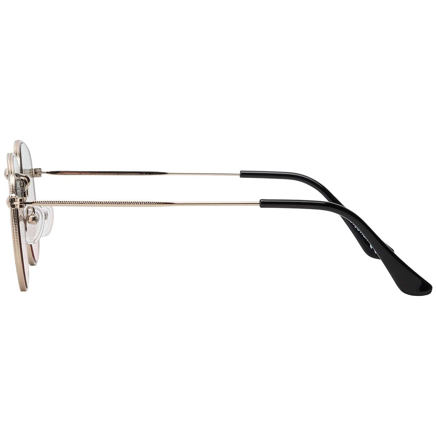 BEZLIT Eyewear Retrosonnenbrille Damen Herren Sonnenbrille Eckige Form Verspiegelt 30562 (1-St) mit bunten Linsen