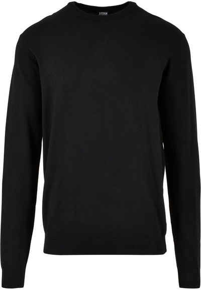 URBAN CLASSICS Rundhalspullover Herren Knitted Crewneck Sweater (1-tlg)