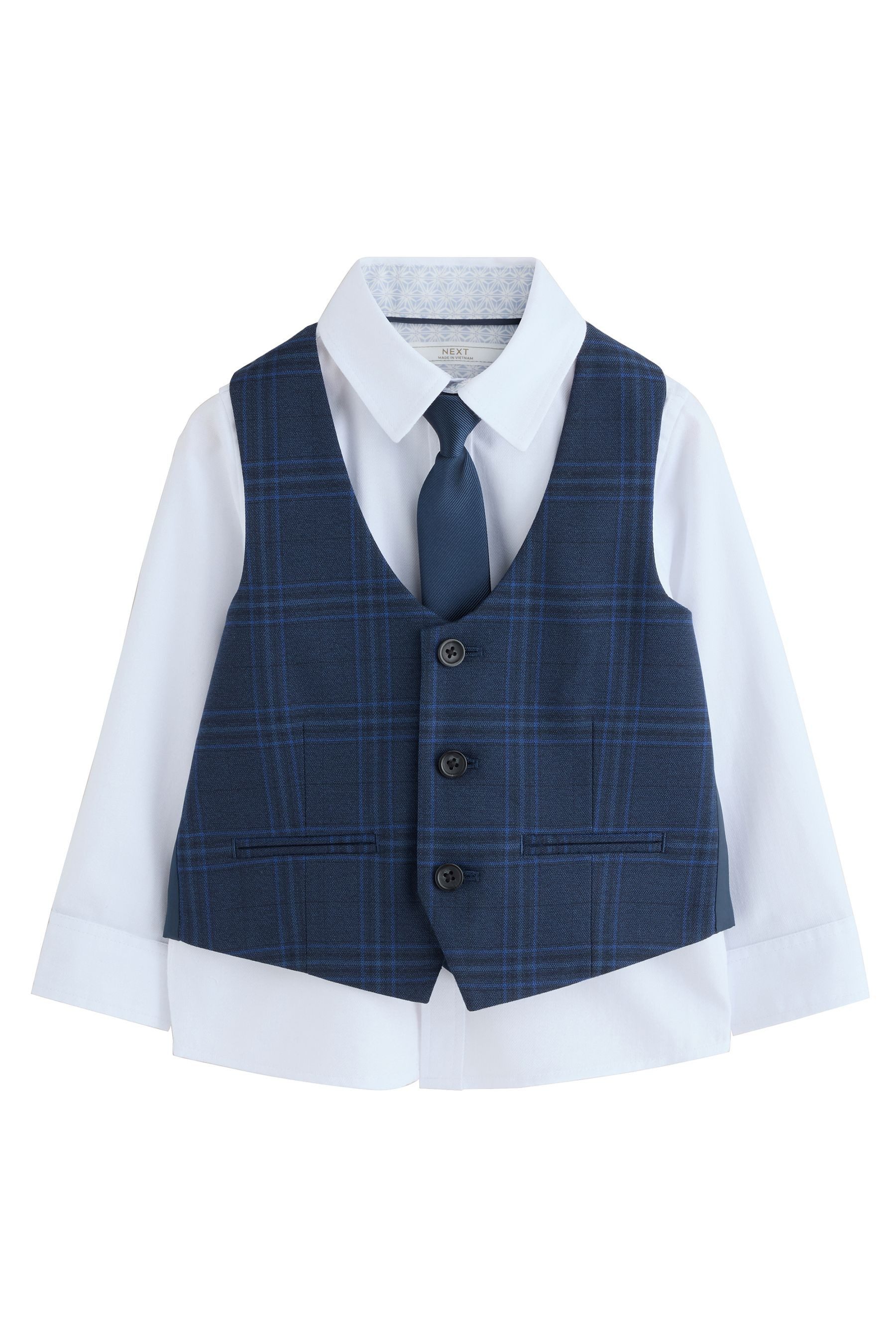 Next Weste, Hemd & Krawatte/Fliege Westen-Set (3-tlg)