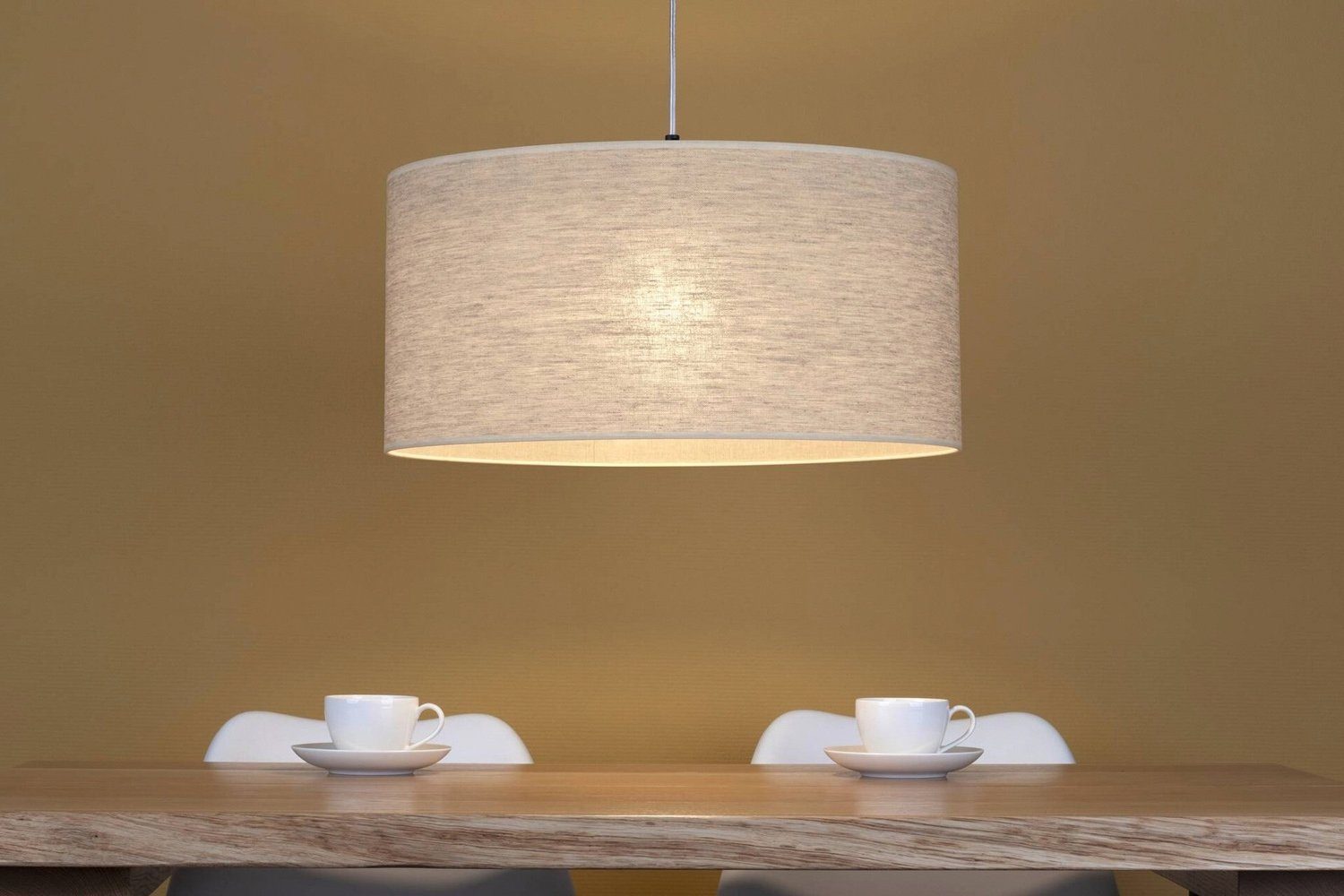 SPOT Light Pendelleuchte BELOS, Braun, Weiß, günstig online kaufen