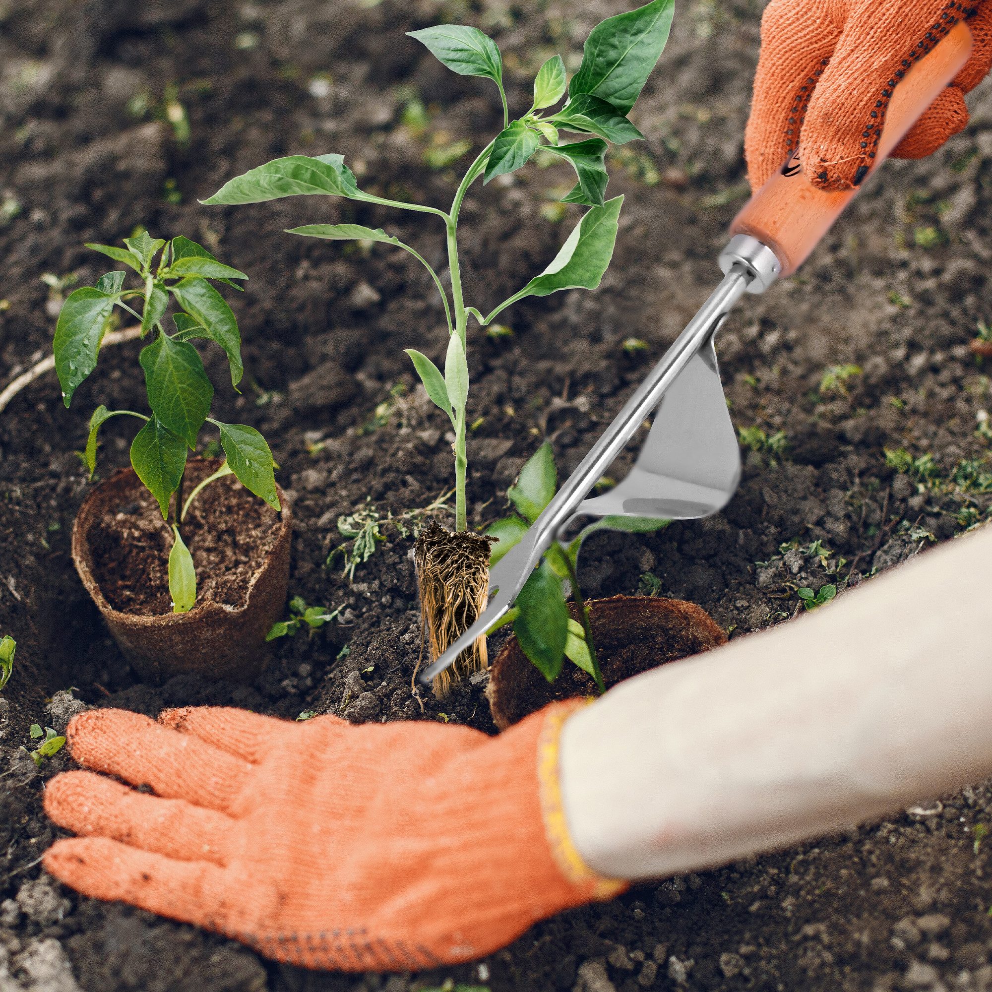 ECENCE Unkrautstecher Unkraut-Stecher Entferner Ausstecher Ampferstecher