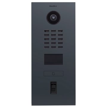 DoorBird DoorBird D2101FV - Video Türstation mit Fingerabdrucksensor Video-Türsprechanlage (Außenbereich, Haustür, Eingangsbereich, Smarte Video Türsprechanlage mit App-Steuerung, Ethernet / PoE)