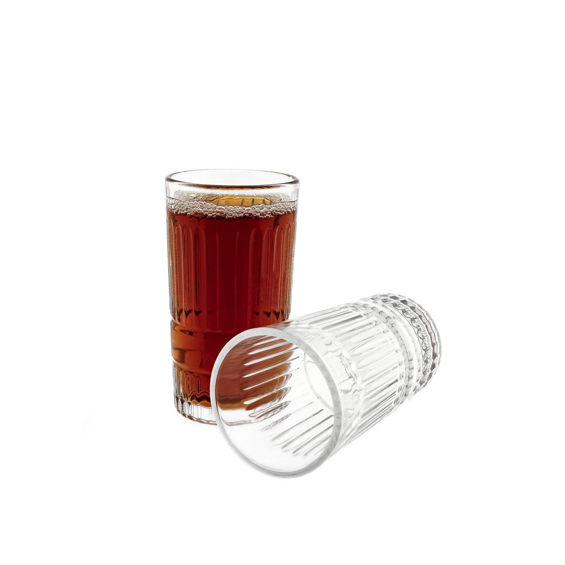 Sunay Скло-Set 12er Set Glas Trinkgläser - Robust, vielseitig & stilvoll, Glas