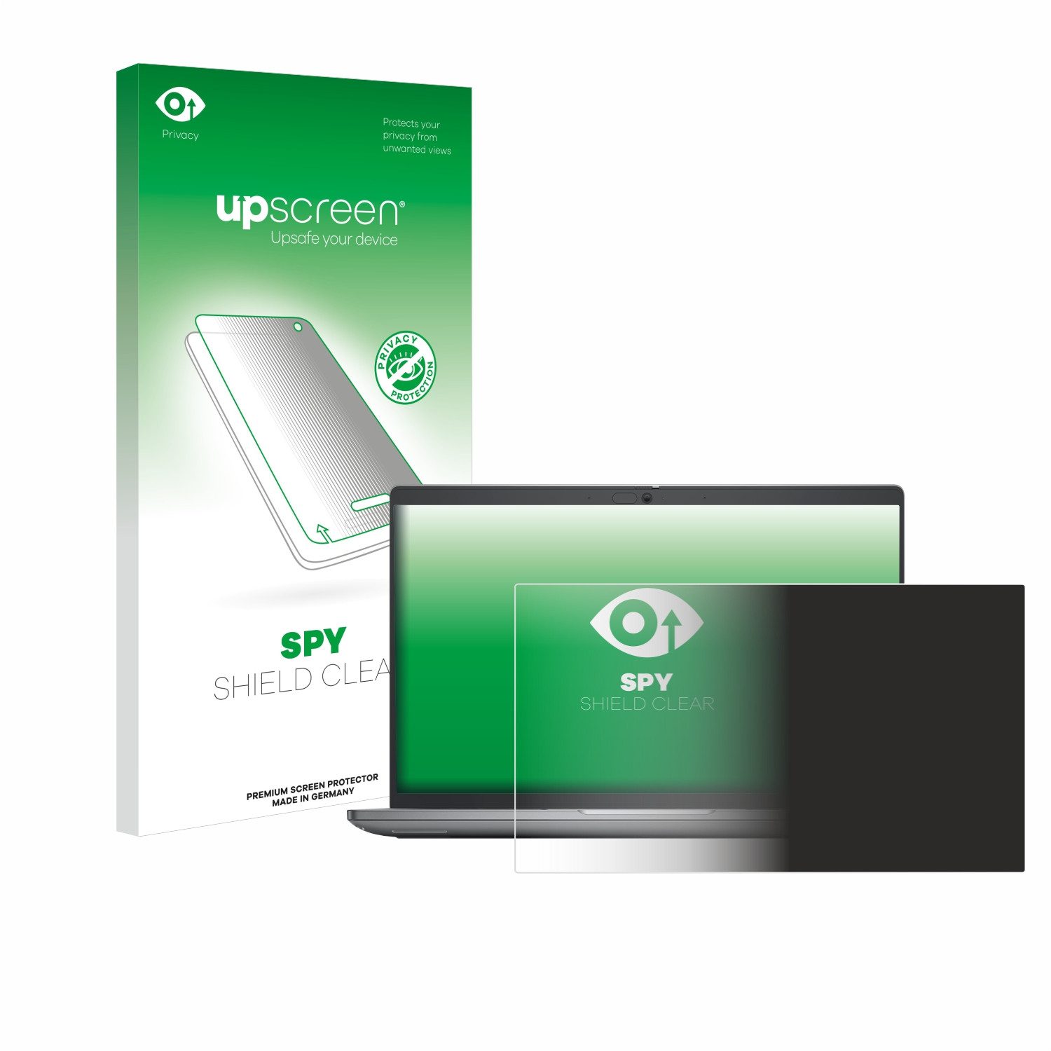 upscreen Displayschutzfolie Sichtschutzfolie für Dell Latitude 5450 Laptop 14", Anti-Spy Privacy Sichtschutz Blickschutzfolie Blaulicht-Schutz