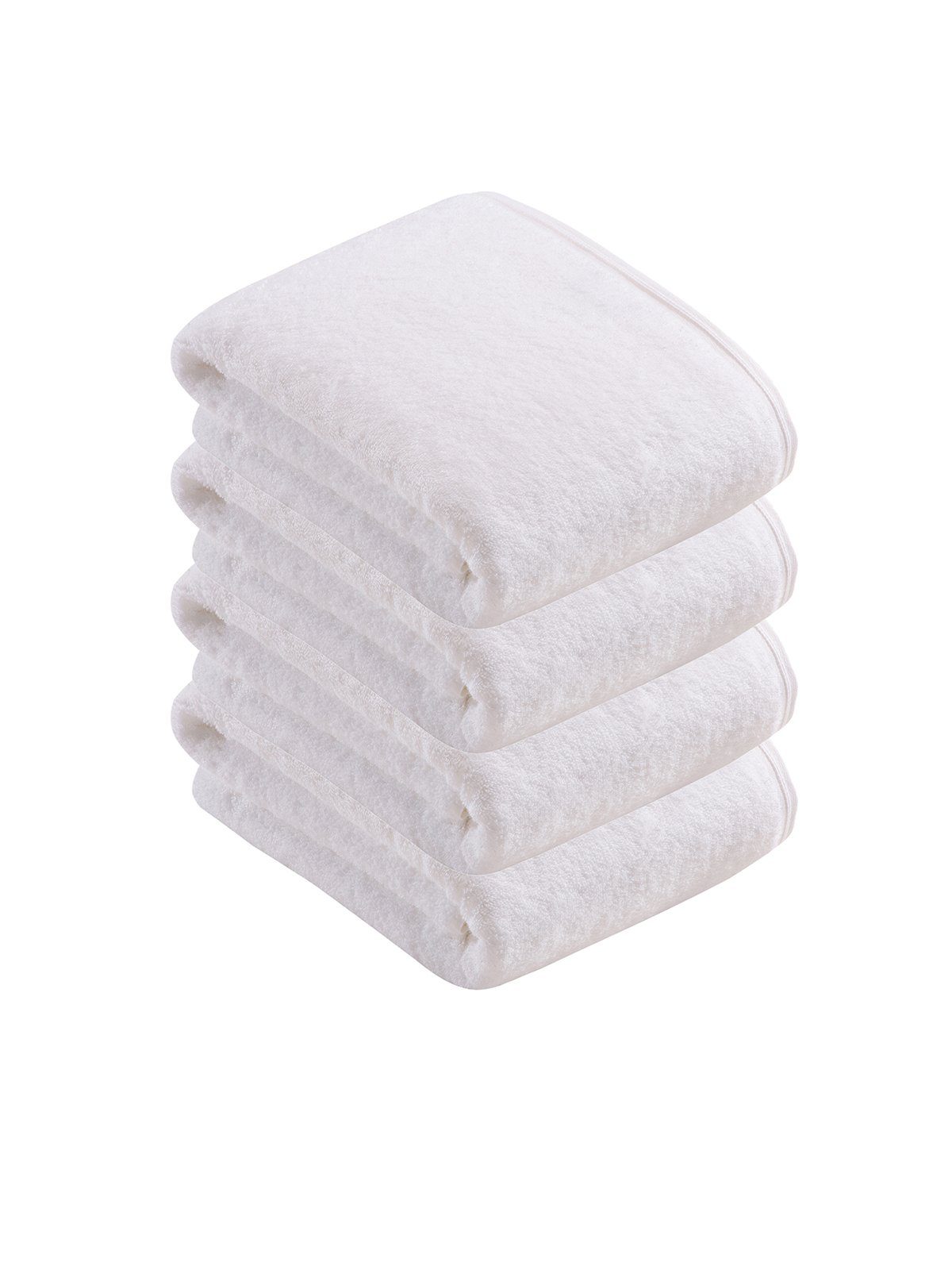 Badetücher 4er Pack Badetuch 100 x 150 cm Vegan Life