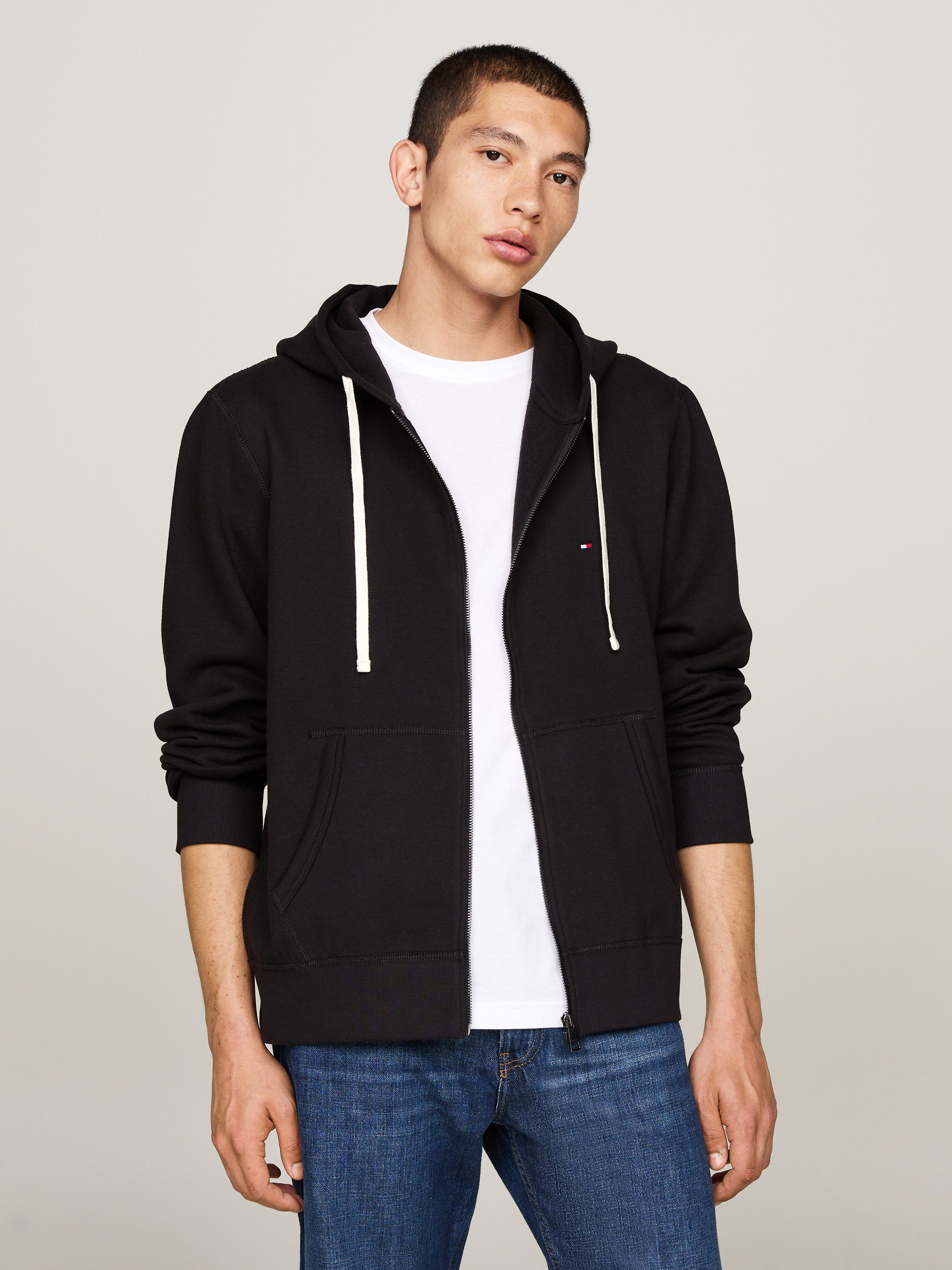 Tommy Hilfiger Kapuzensweatjacke ESSENTIAL FLEECE ZIP günstig online kaufen