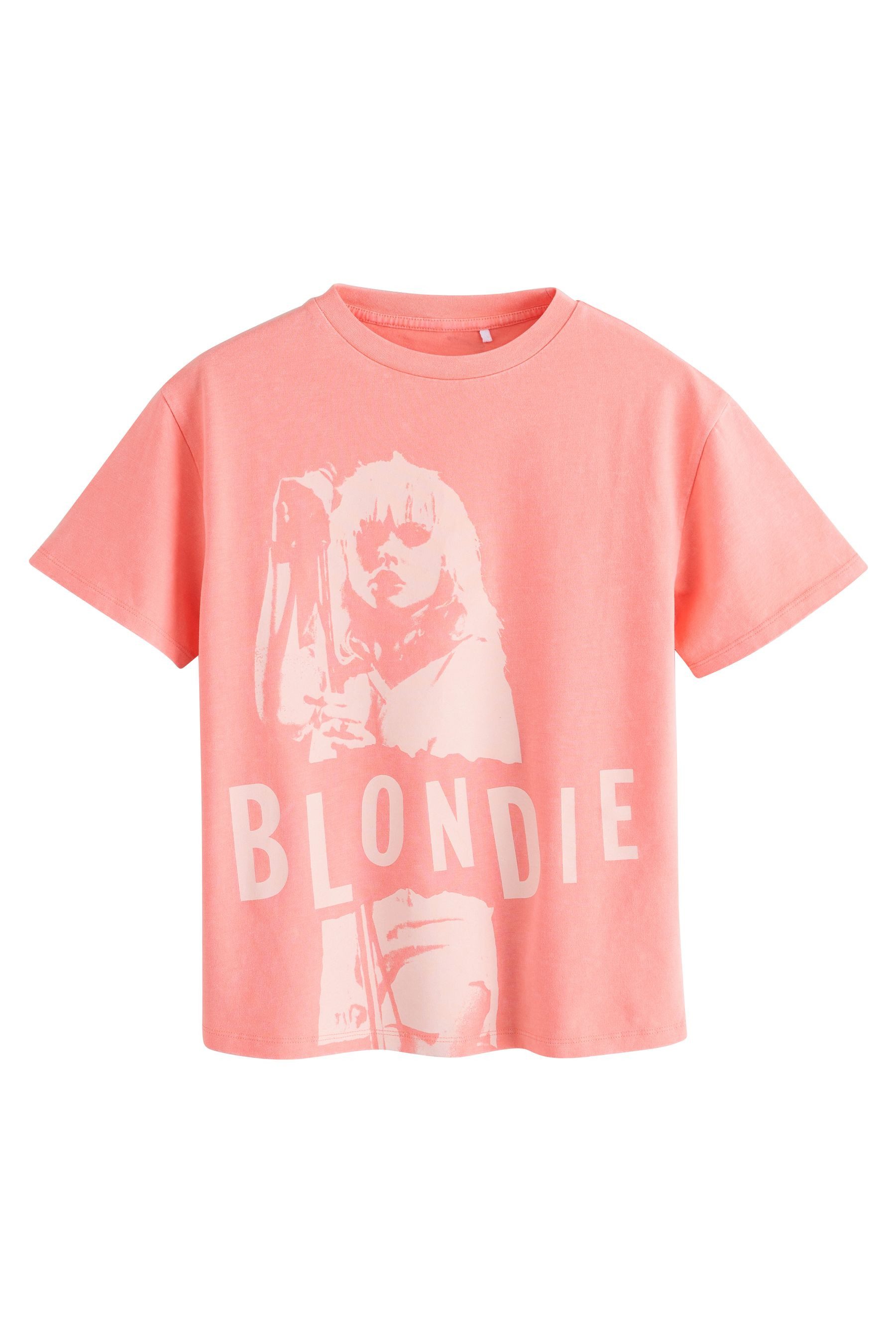 Next T-Shirt Blondie Übergroßes Band-T-Shirt 100 % Baumwolle (1-tlg)