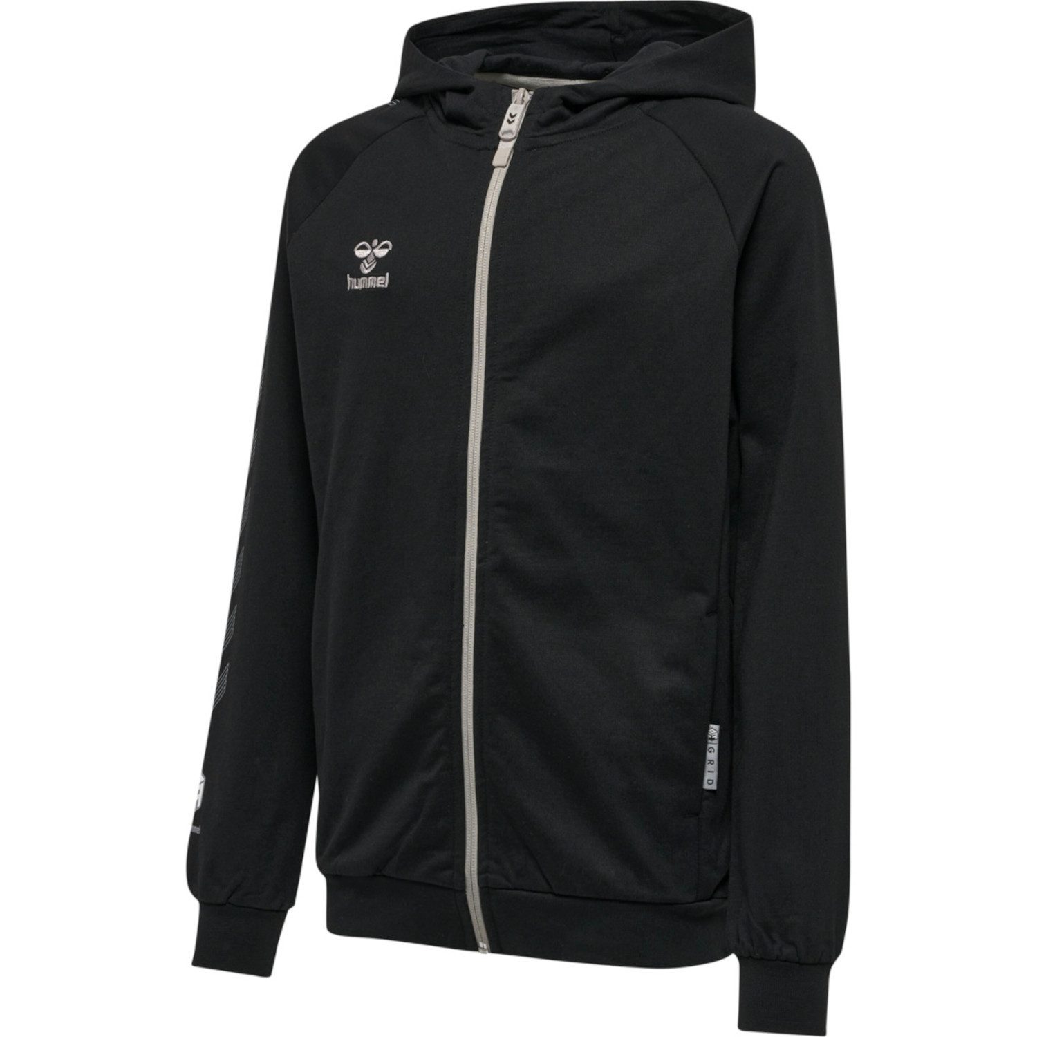 Trainingsjacke Hummel Kinder Kapuzenjacke hmlMOVE Grid Cotton Zip Hoodie 215008