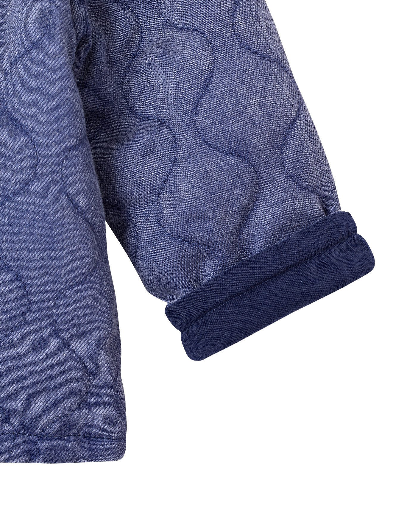 vertbaudet Strickjacke Jeansjacke aus Lyocell Mädchen Baby