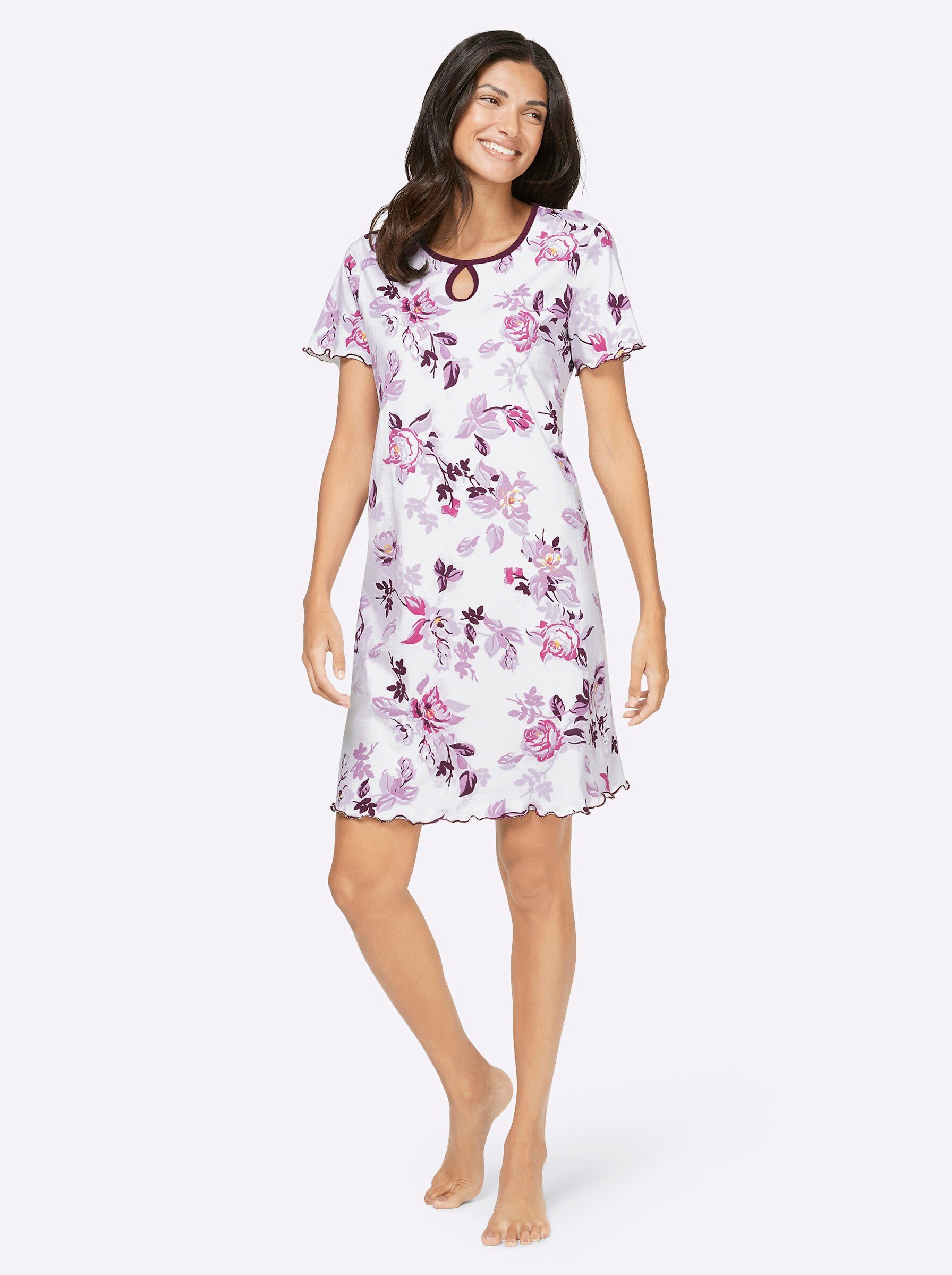 Sieh an! Nachthemd Nachthemd Kurzarm günstig online kaufen