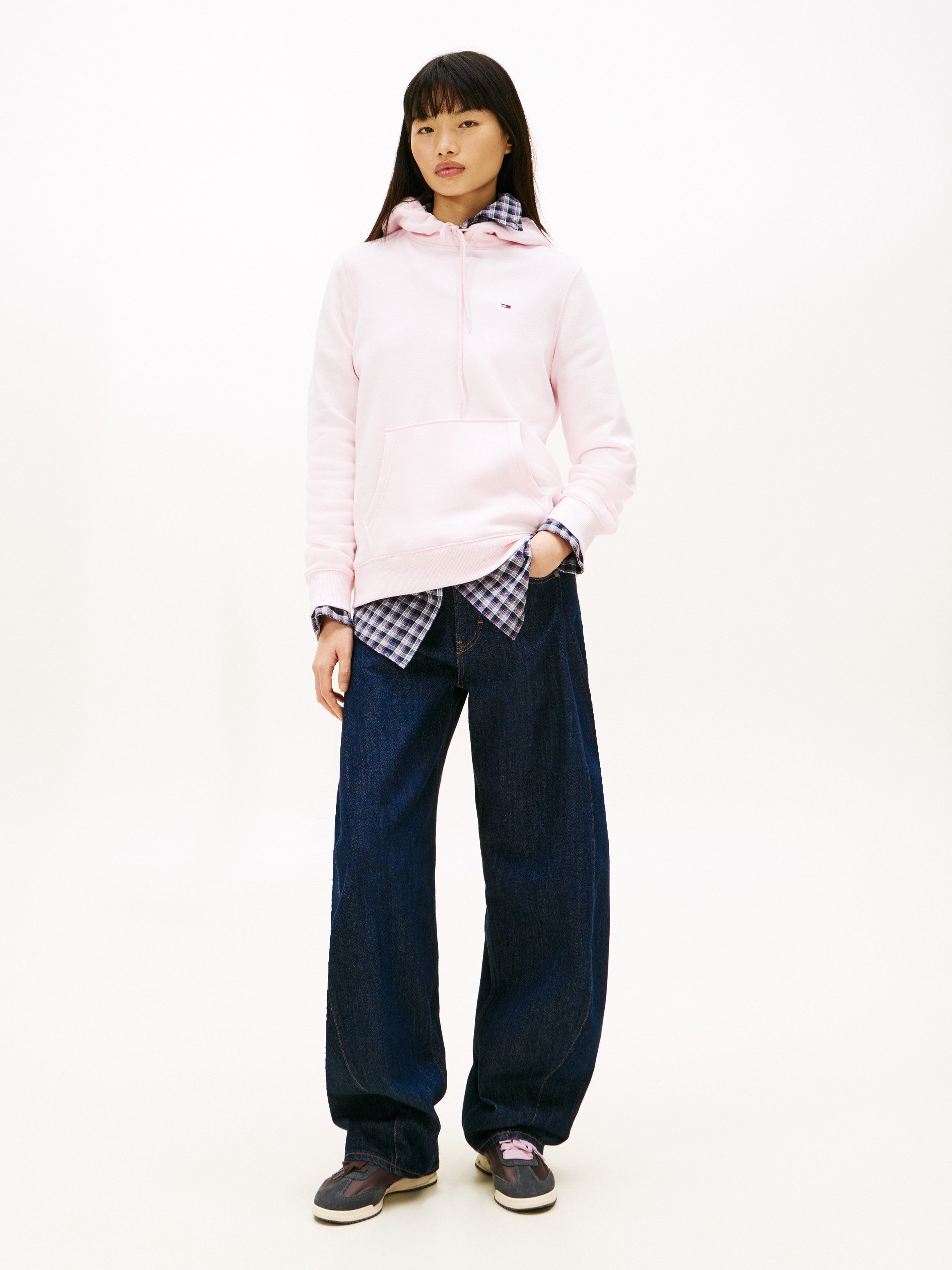 Tommy Jeans Kapuzensweatshirt TJW REG S FLAG HOODIE mit Logo-Flag