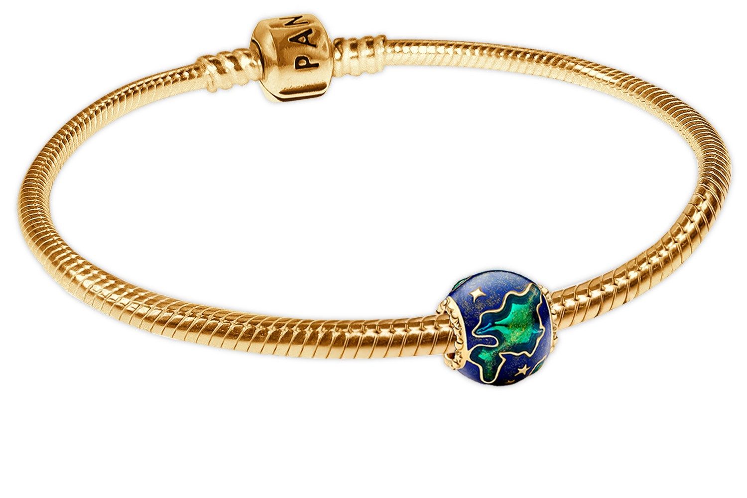 Pandora Schmuckset Planet Erde Goldfarben Starter-Set günstig online kaufen