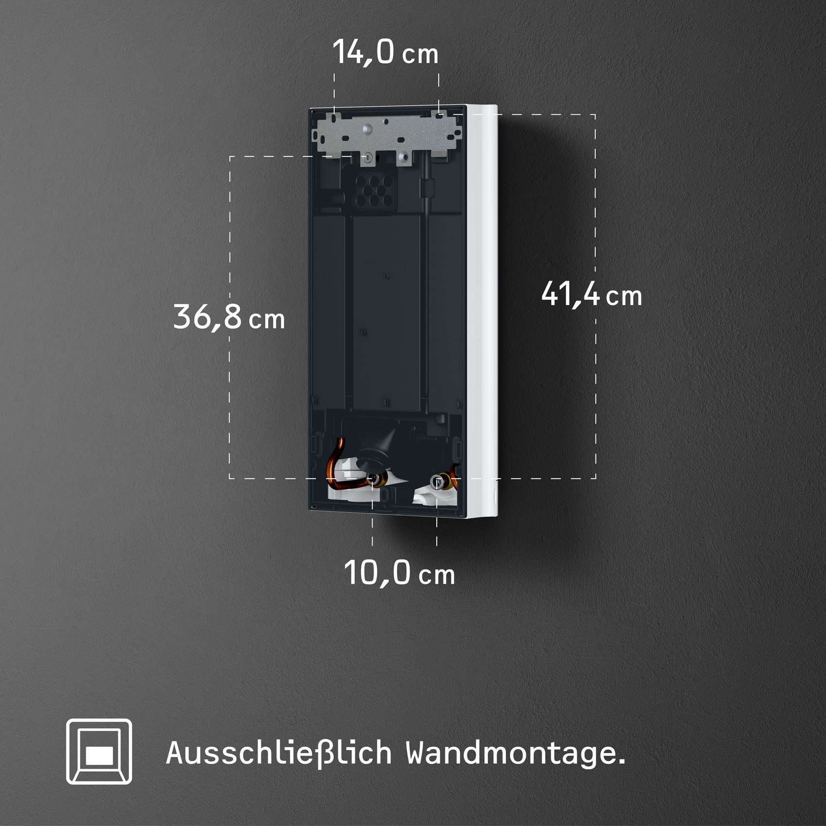 STIEBEL ELTRON Kompakt-Durchlauferhitzer DHB 18 ST Trend 25A, min. 35 °C, 3i Technologie für konstante Warmwassertemperatur