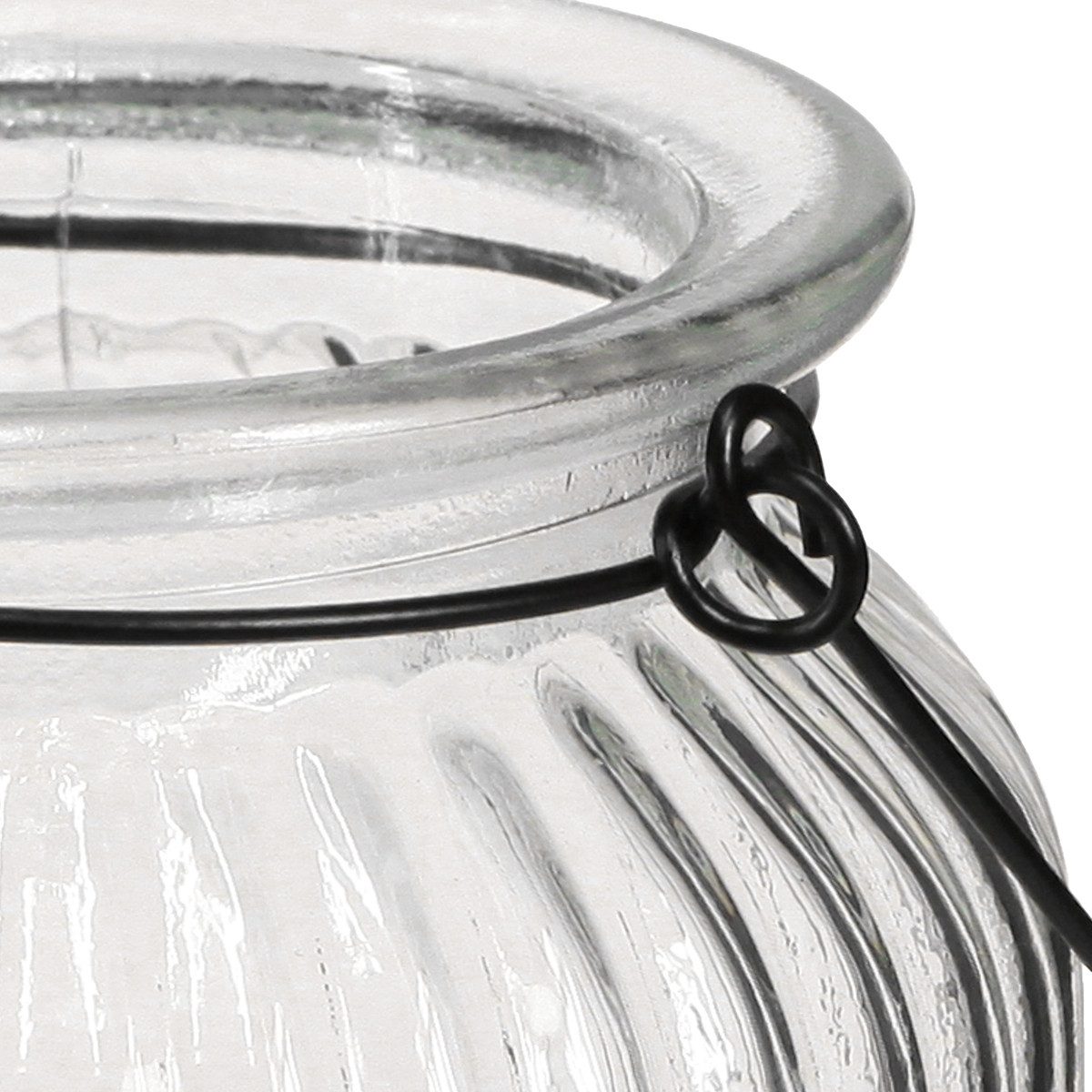 Viana Tischvase Glas Windlicht Laterne Hängend günstig online kaufen