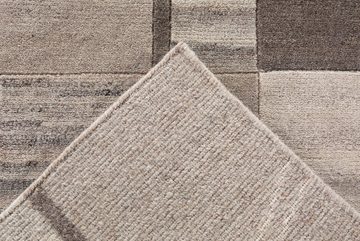 Läufer Henderson, LUXOR living, rechteckig, Höhe: 8 mm, Teppich-Läufer, reine Wolle, handgeknüpft, Patchwork Design