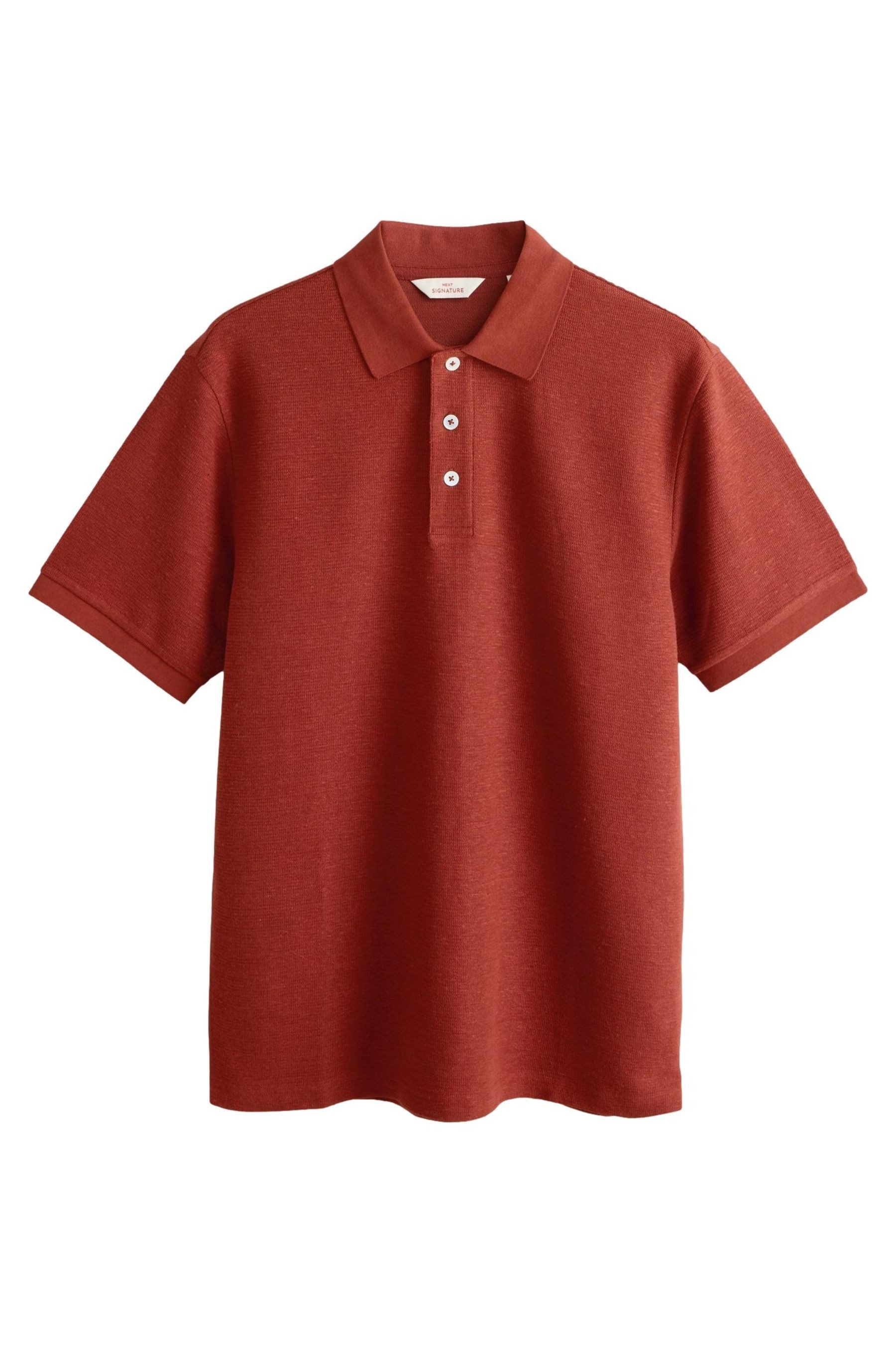 Poloshirt Signature N. Premium Poloshirt mit Struktur